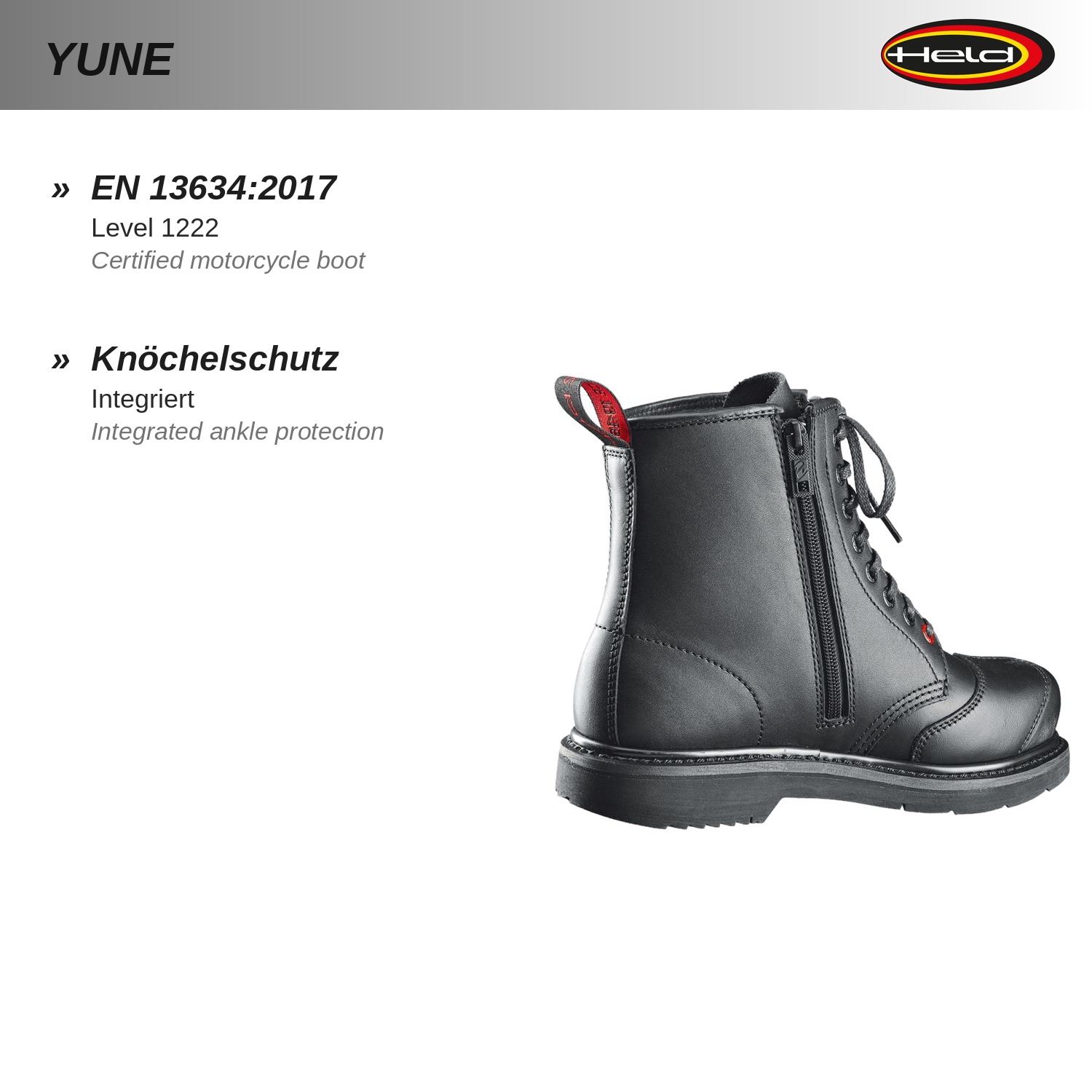 Yune Stivale basso
