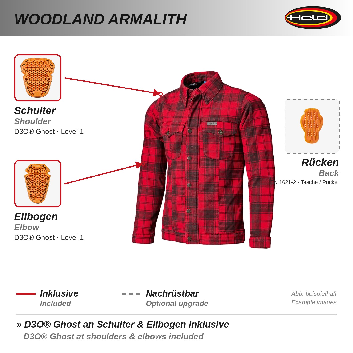 Woodland Armalith Hemd