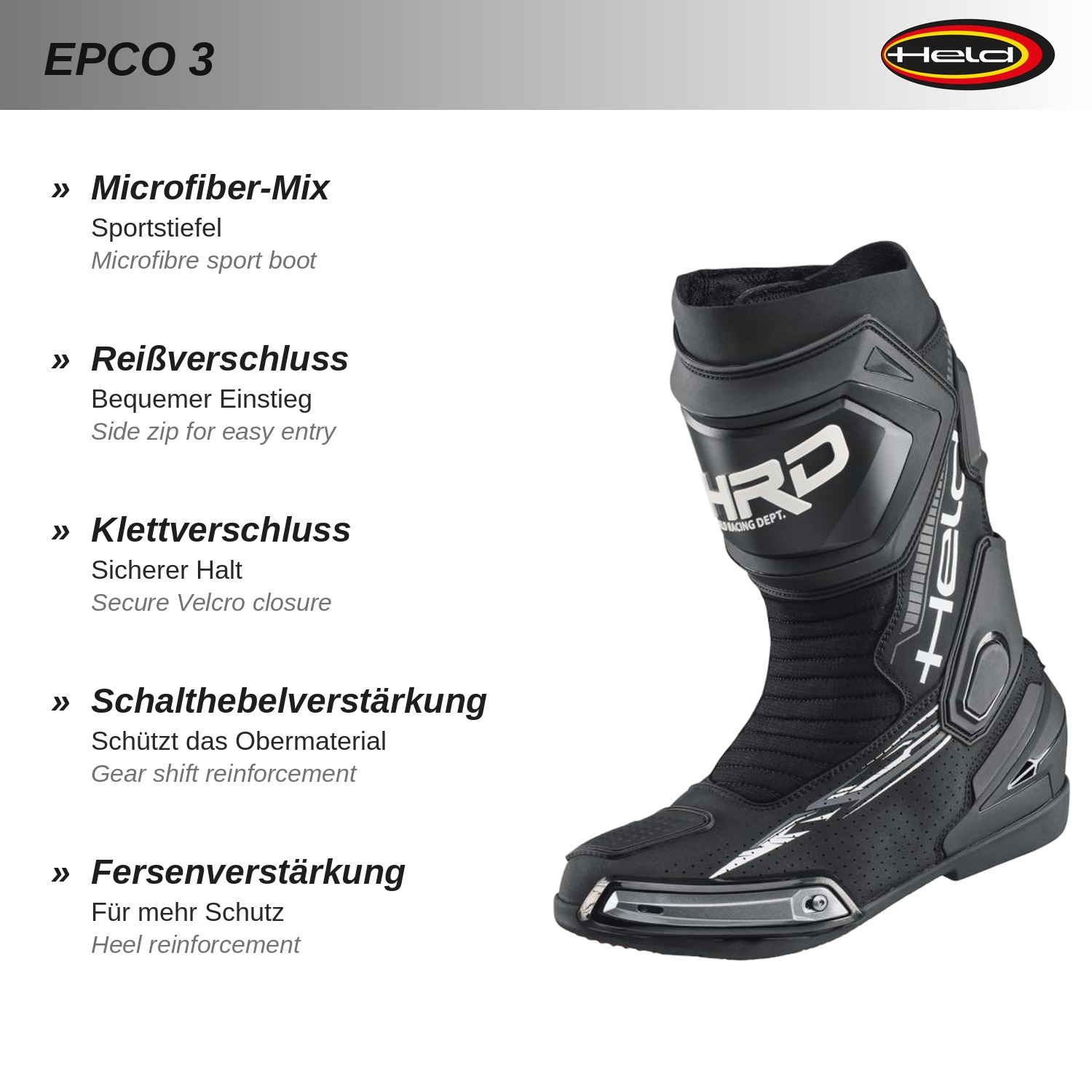Epco 3 Botte sportive