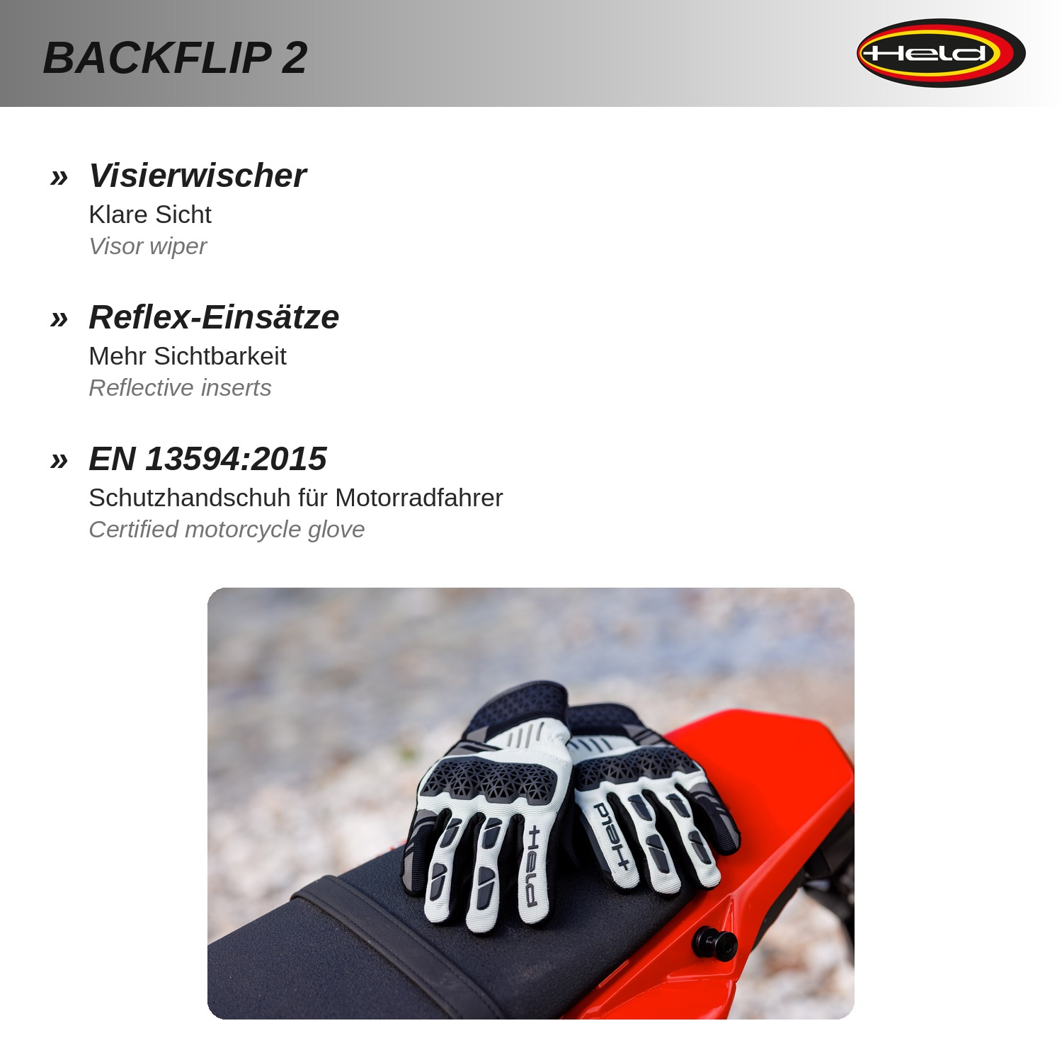 Backflip 2 Gant d'Adventur