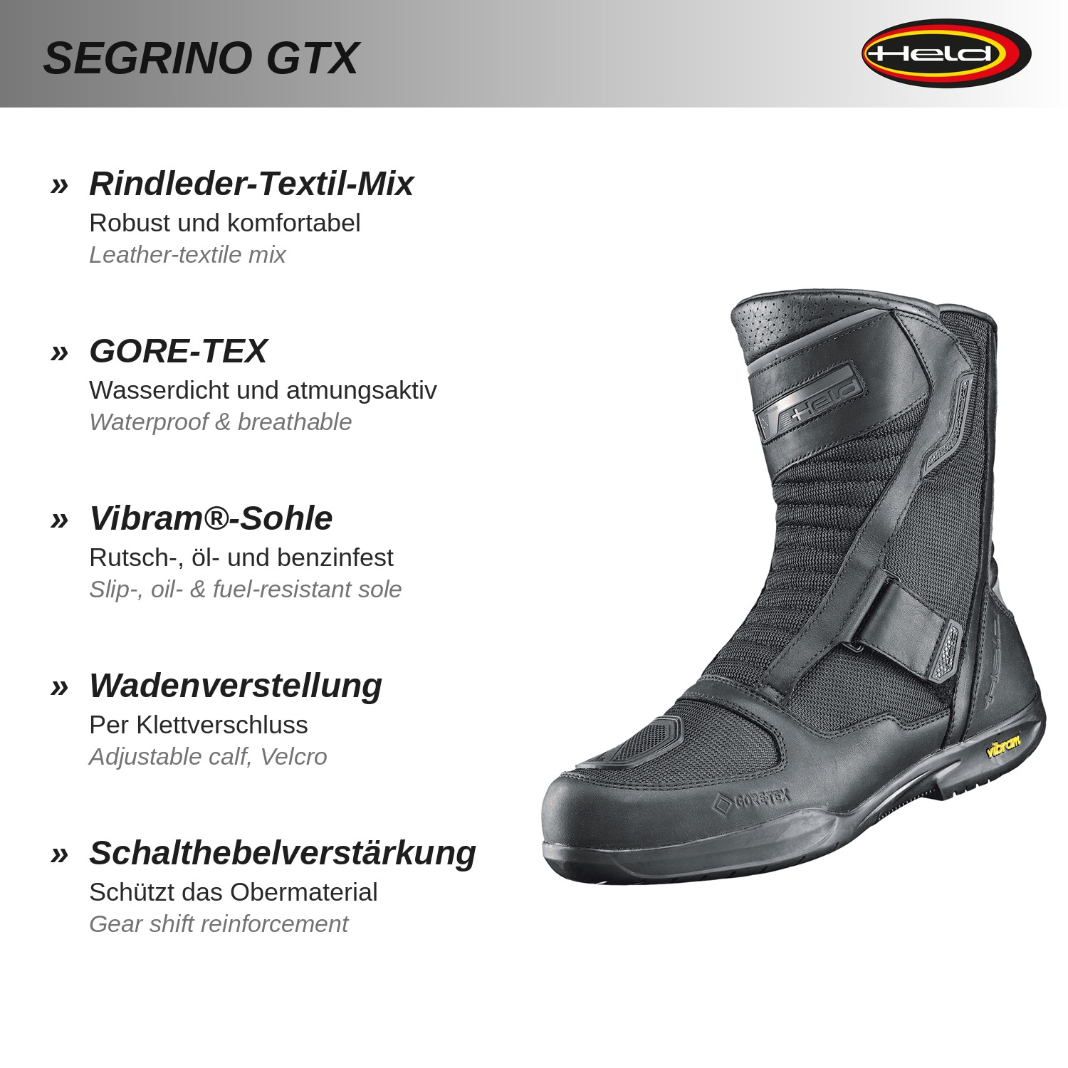 Segrino GTX GORE-TEX touring boot