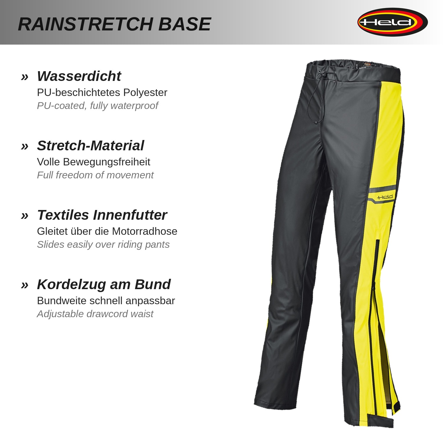 Rainstretch Base Regenhose