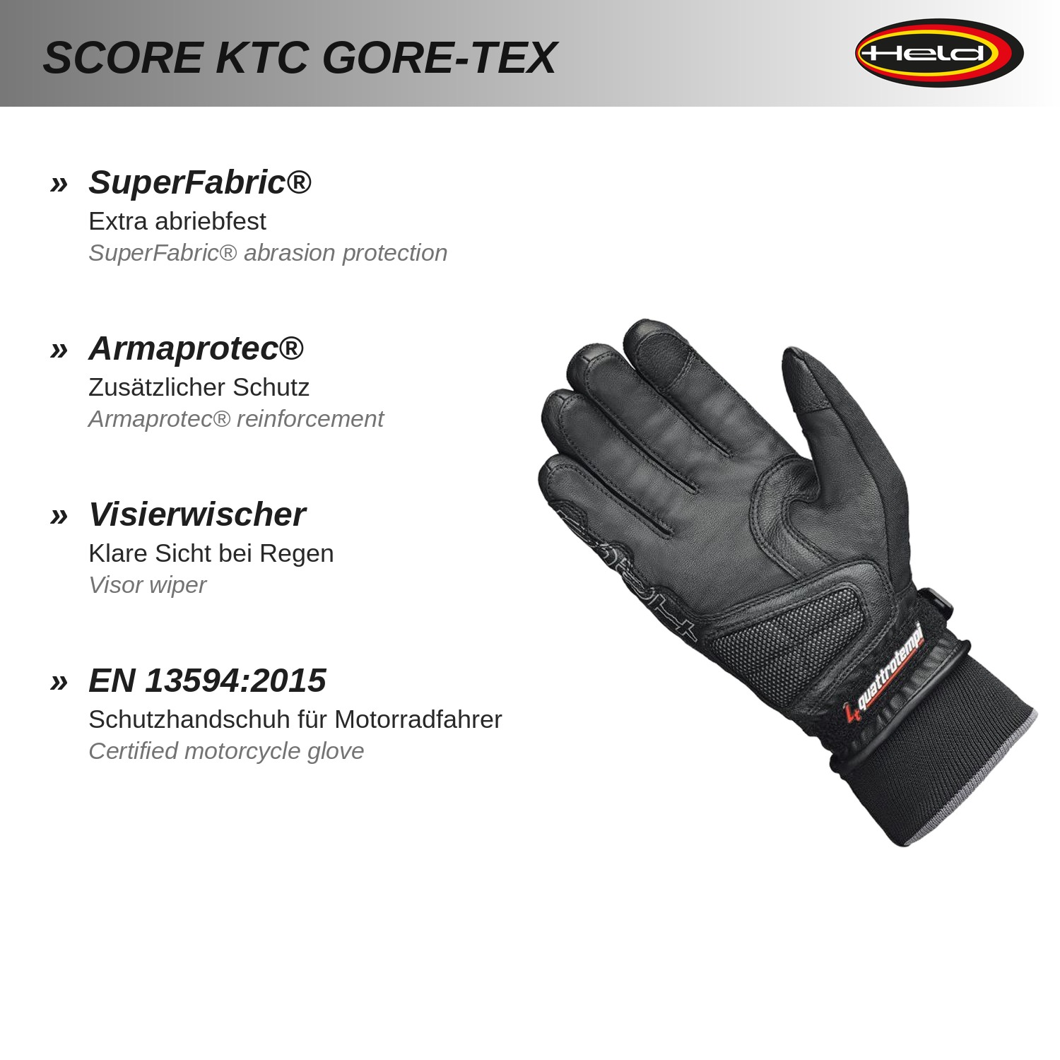Score KTC Guanto Gore-Tex