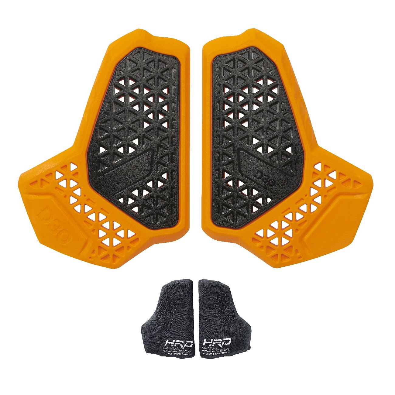 D3O® CP2 Divided Brustprotektor 2 tlg., Level 2 inkl. Tasche