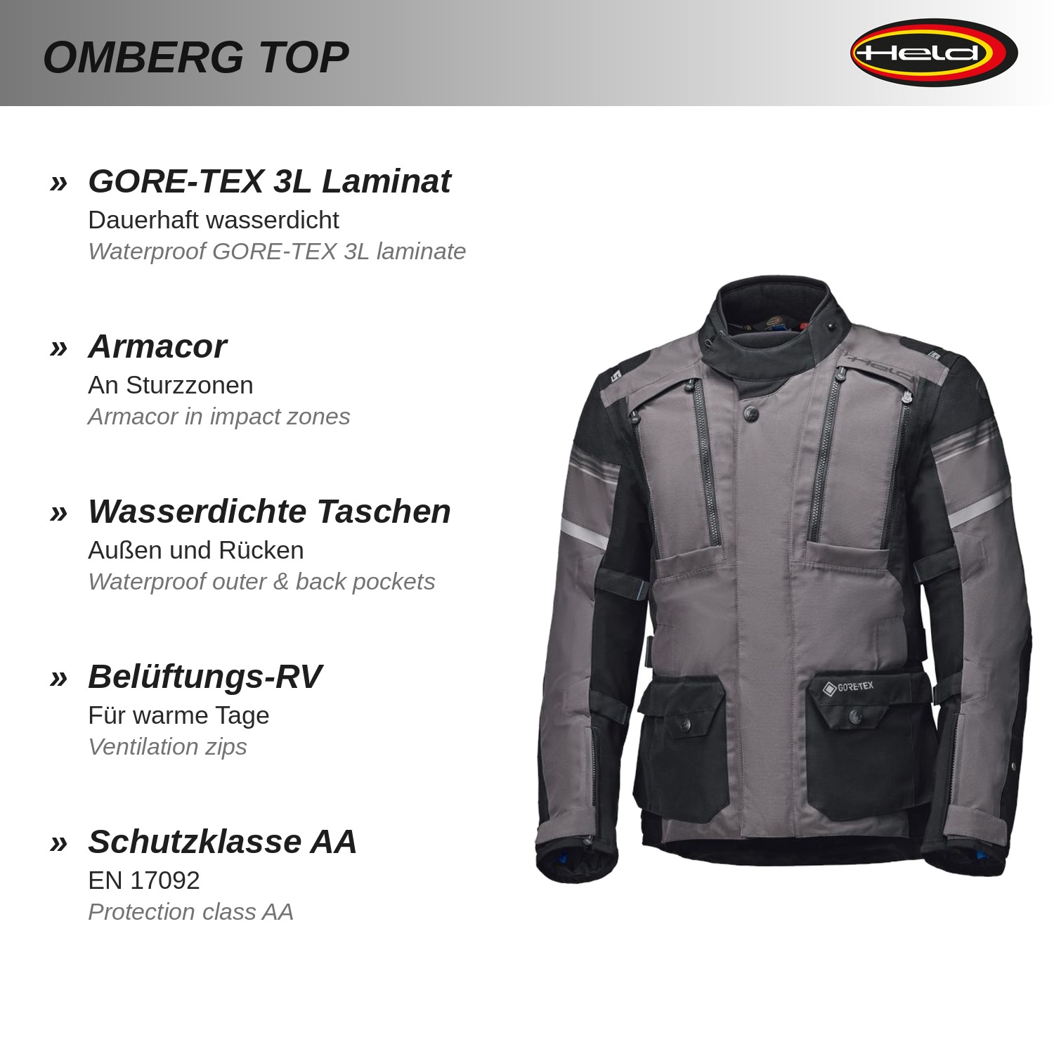 Omberg Top Adventure Tourenjacke