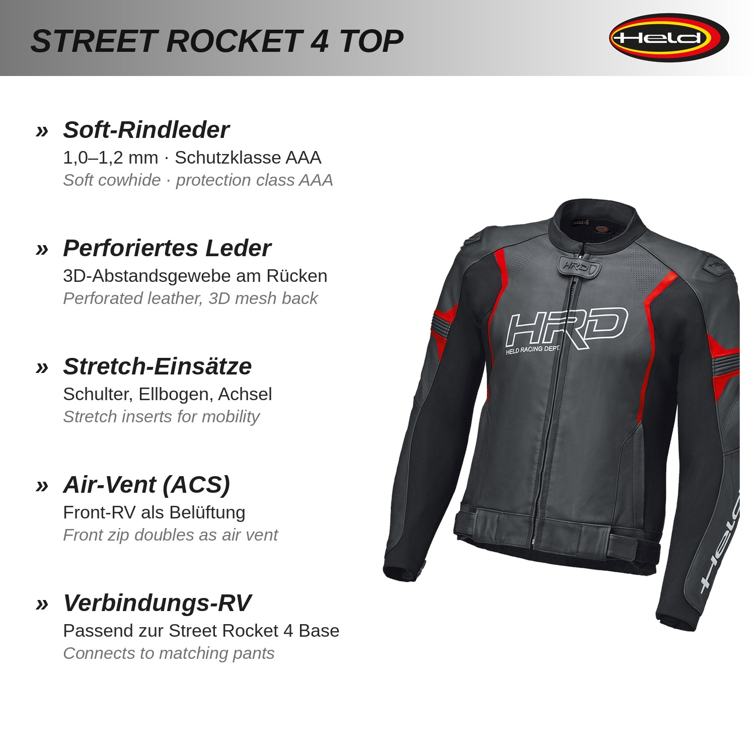 Street Rocket 4 Top Sports jacket