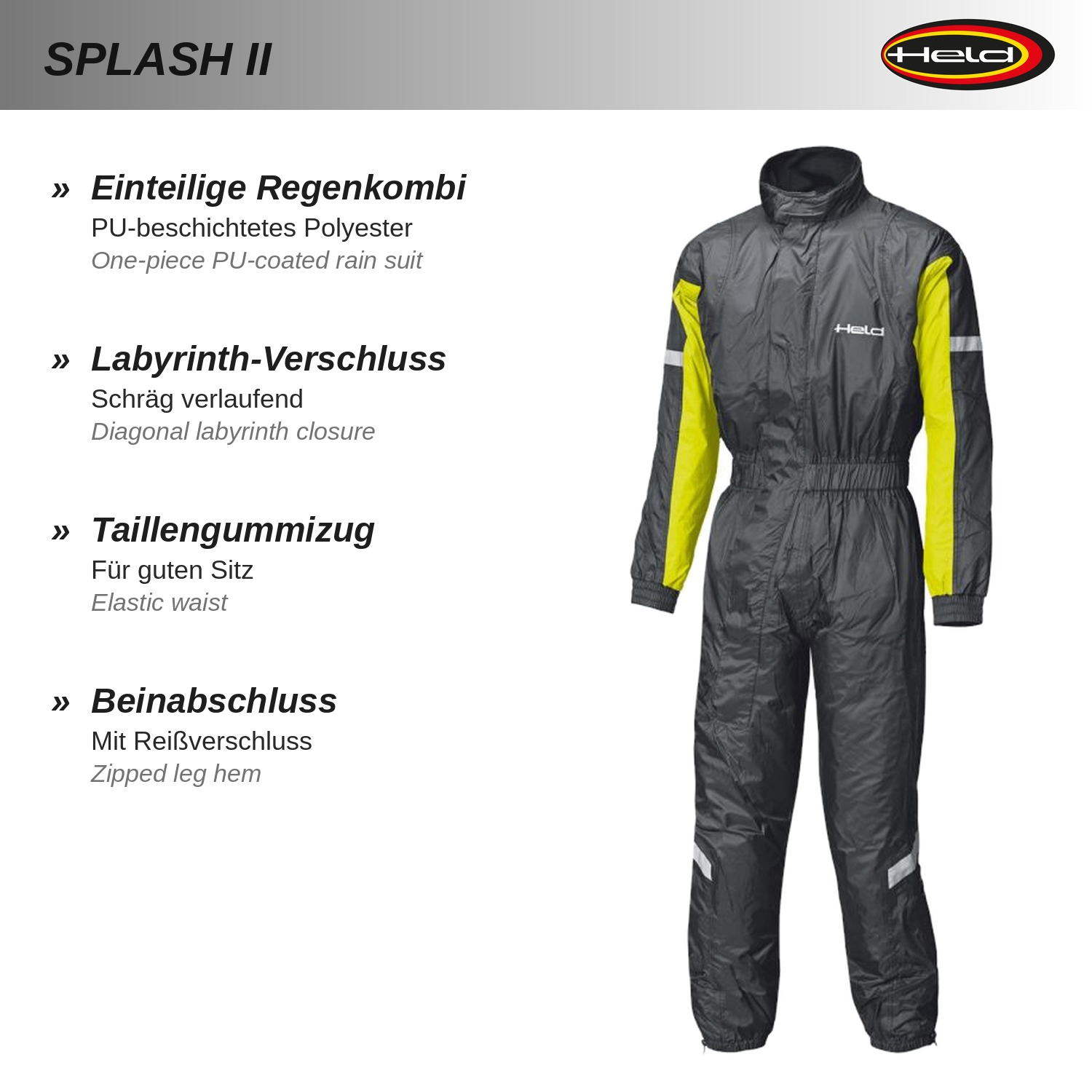 Splash II Mono impermeable
