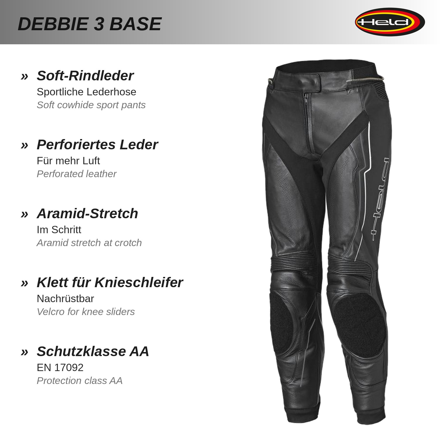 Debbie 3 Base  pantalon de sport pour femmes