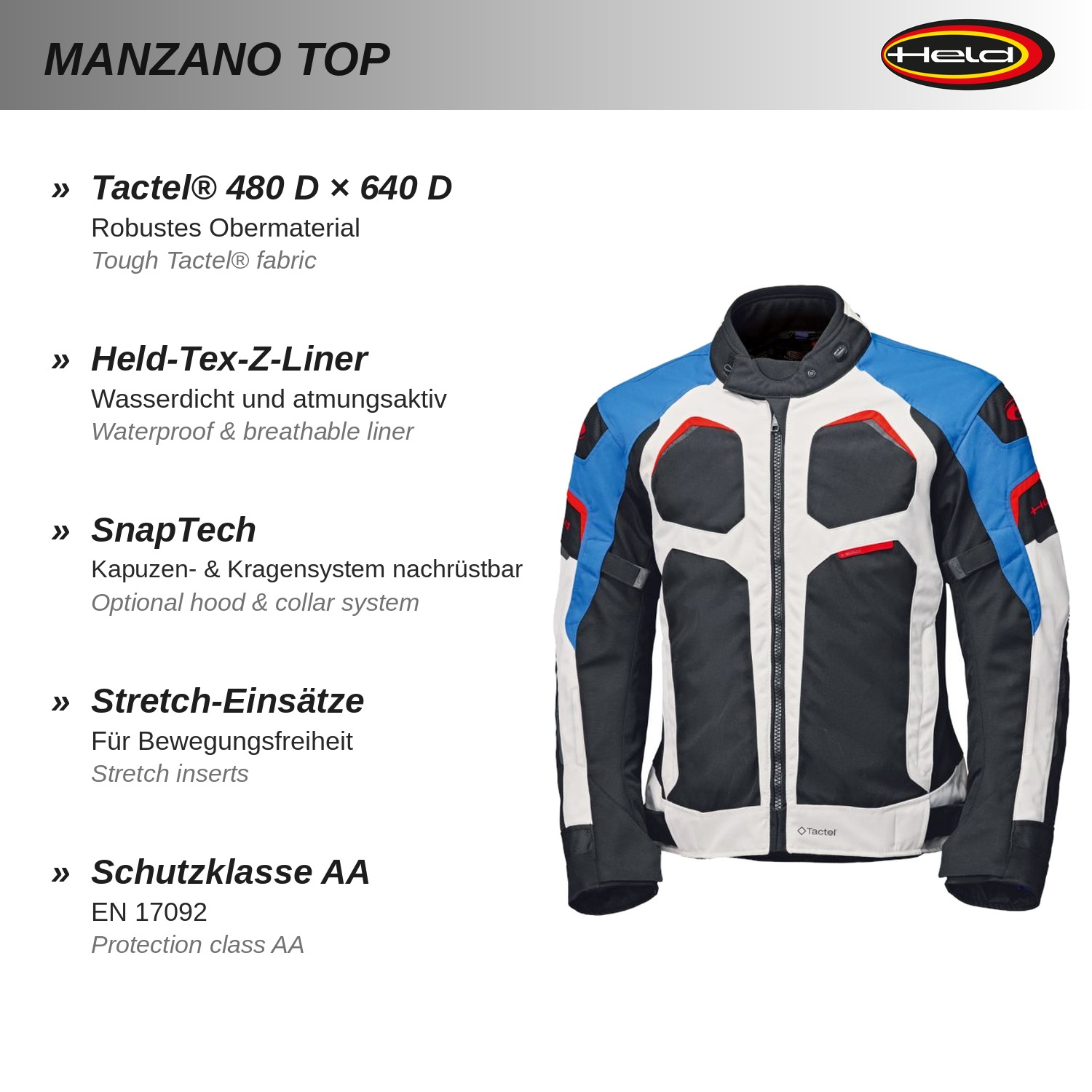Manzano Top Veste de randonnée sportive