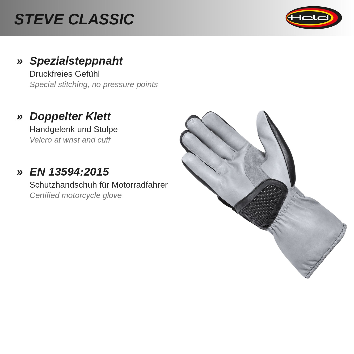 Steve Classic Tourenhandschuh