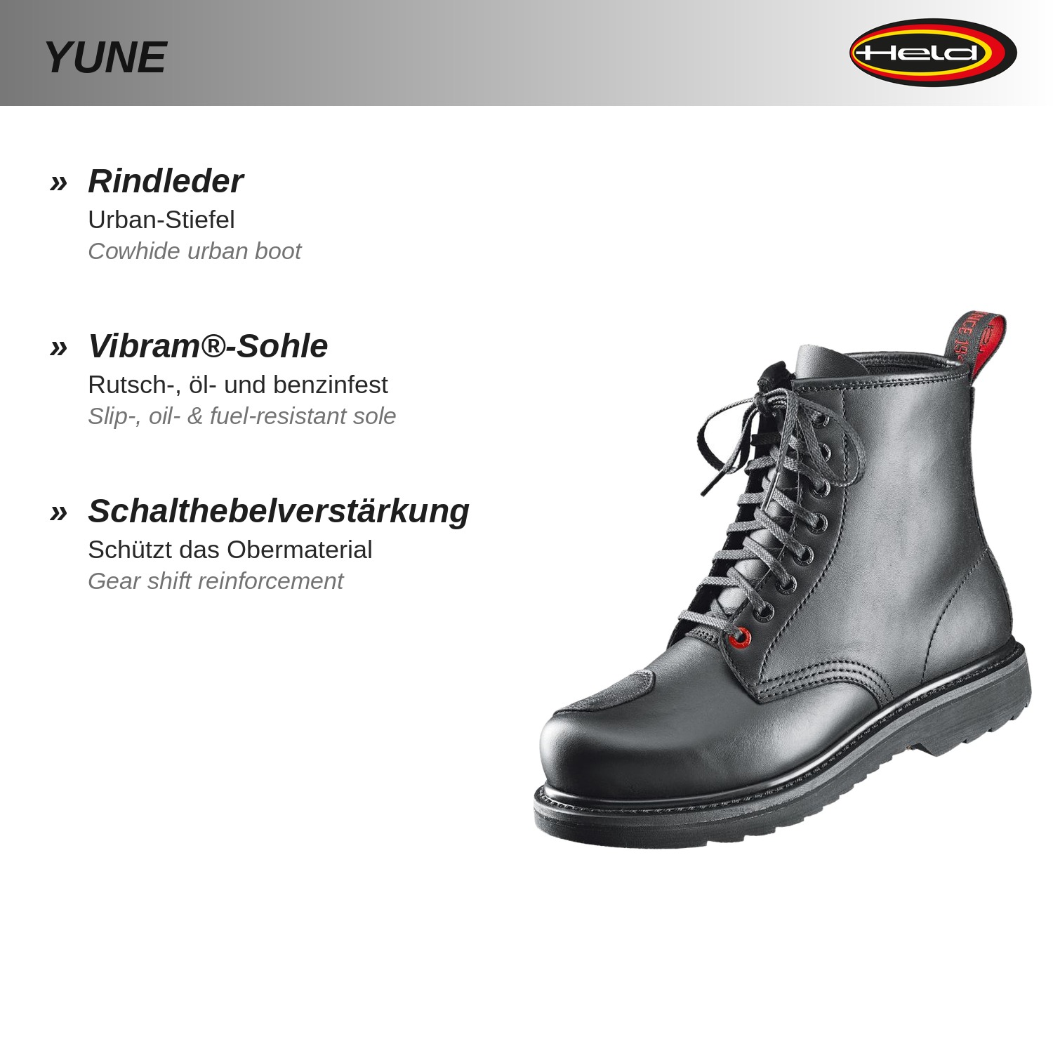 Yune Stivale basso
