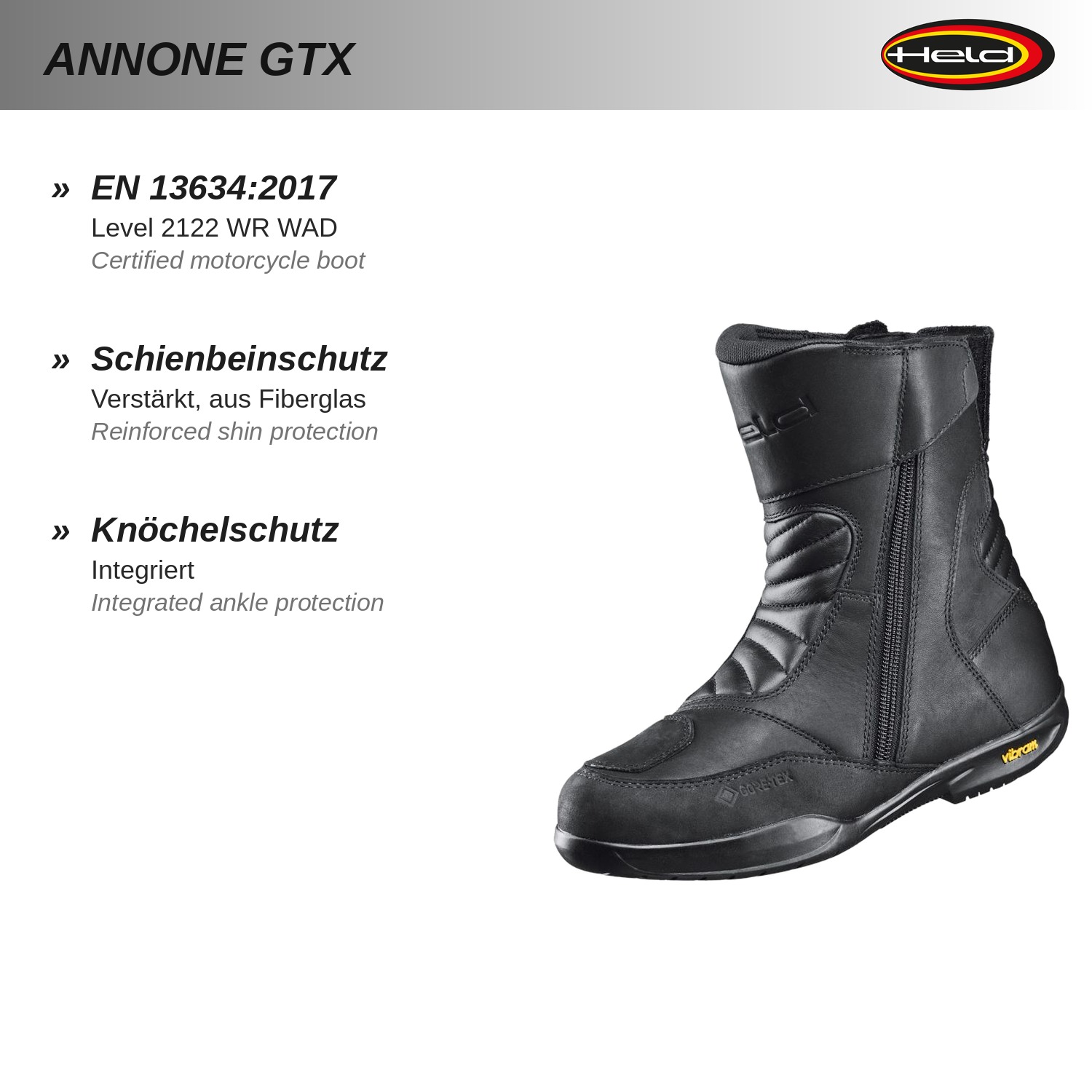 Annone GTX GORE-TEX stivale touring