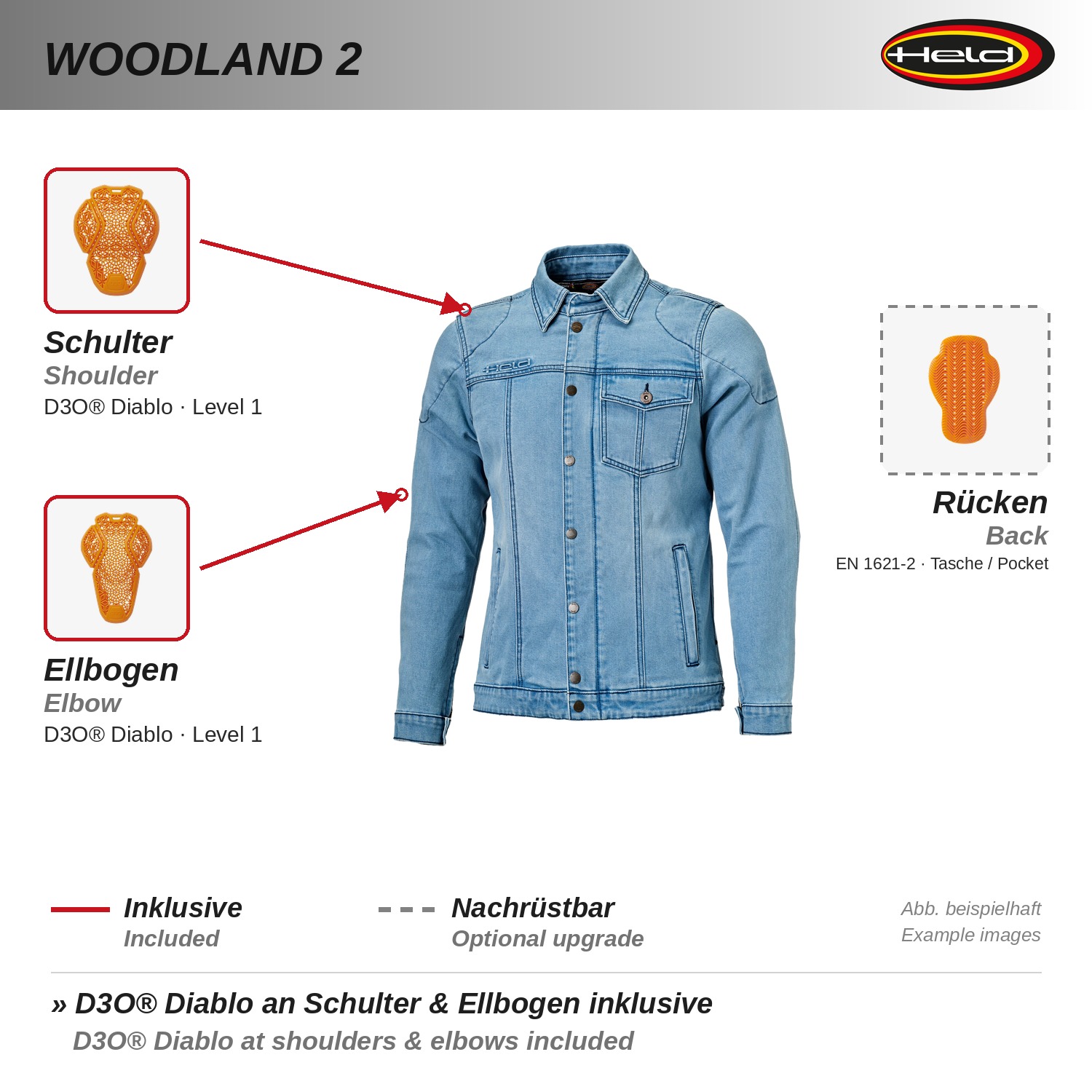Woodland 2 chemise en jean