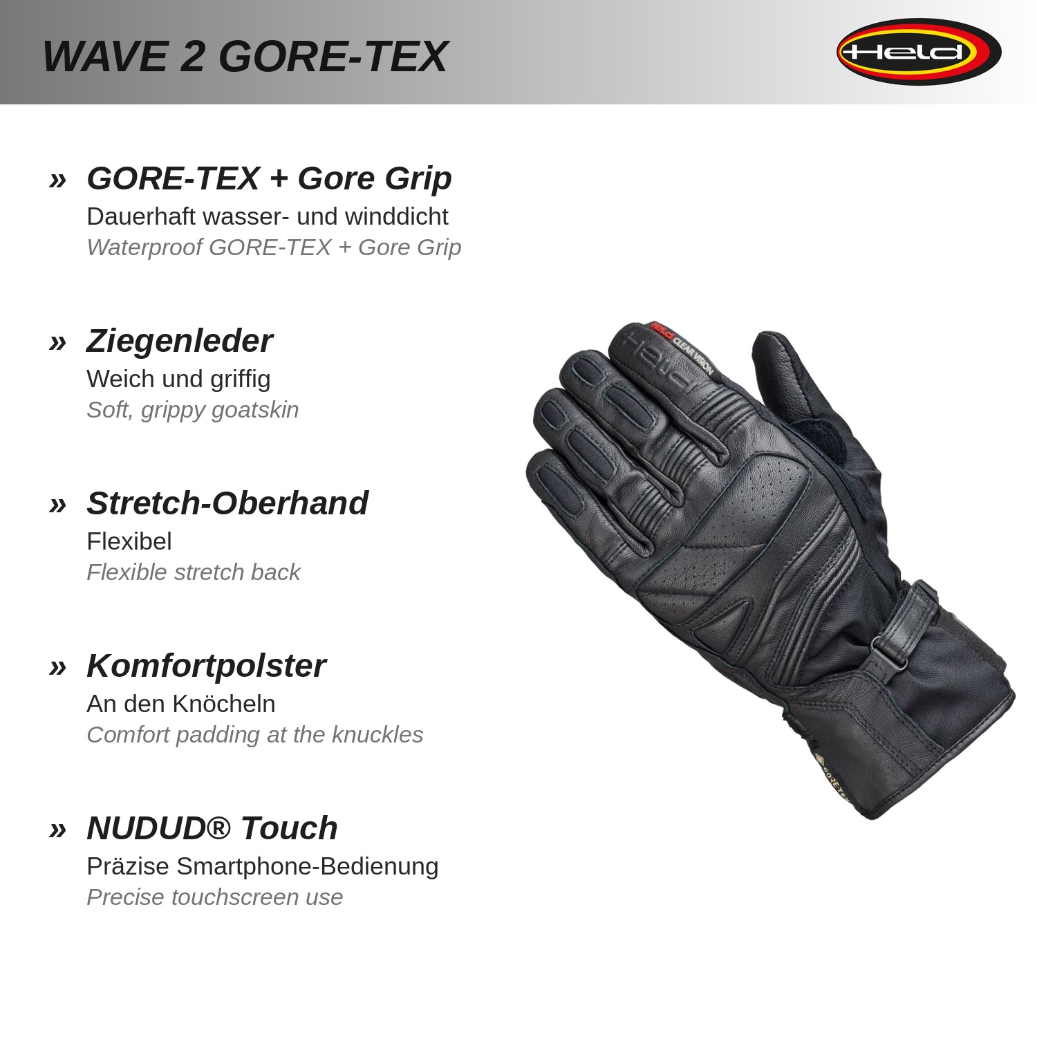 Wave 2 Guanti GORE-TEX