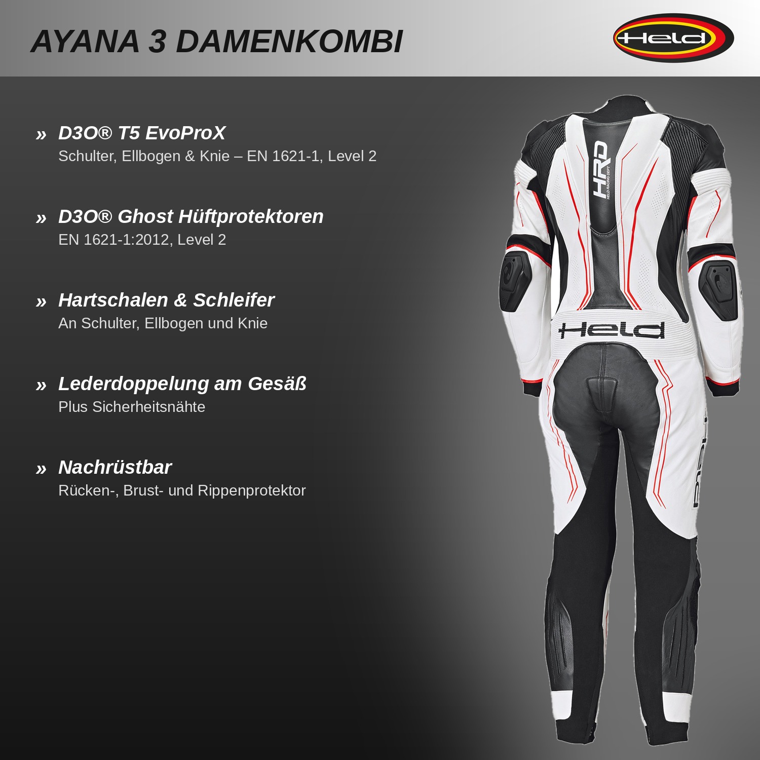Ayana 3 Einteilige Damenkombi