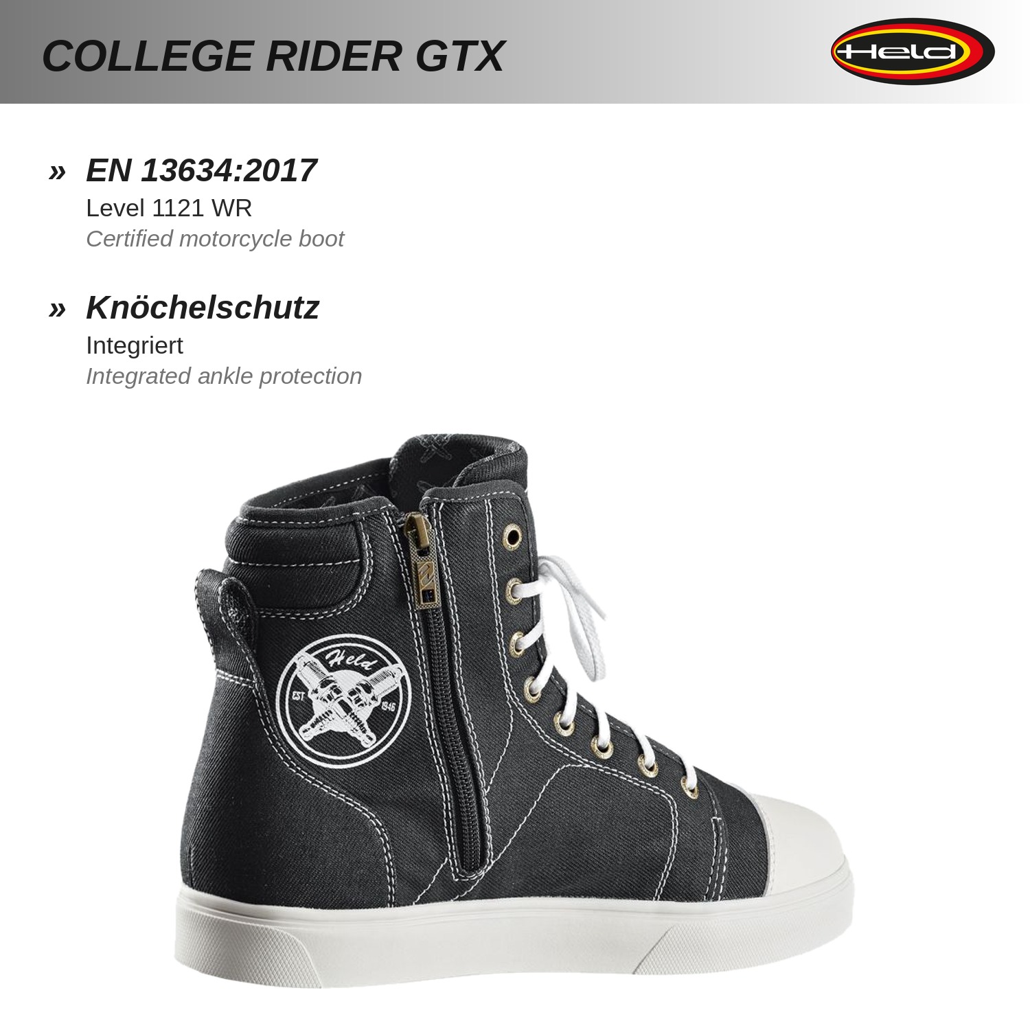 College Rider GTX GORE-TEX Urban-Sneaker