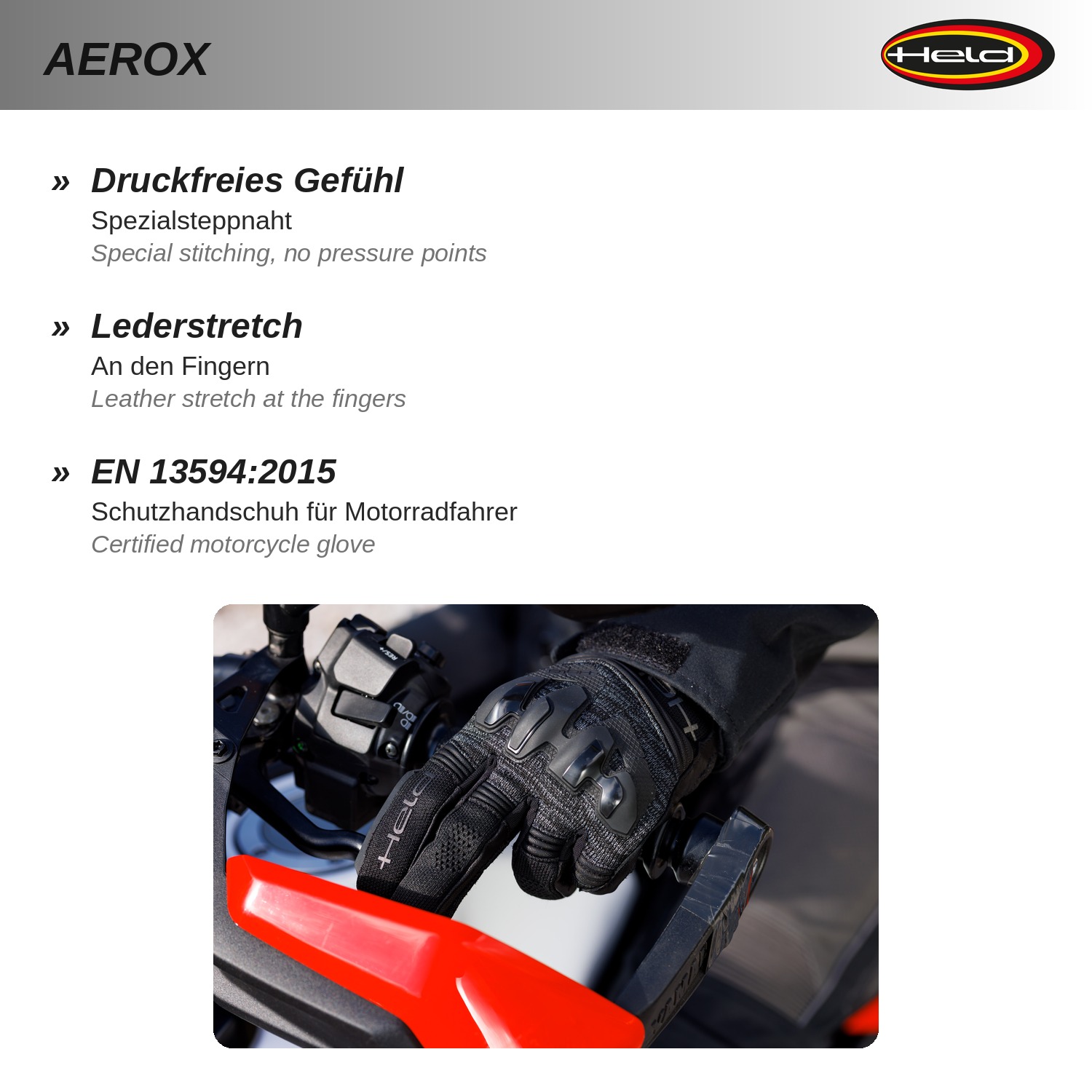 Aerox Guanto estivo