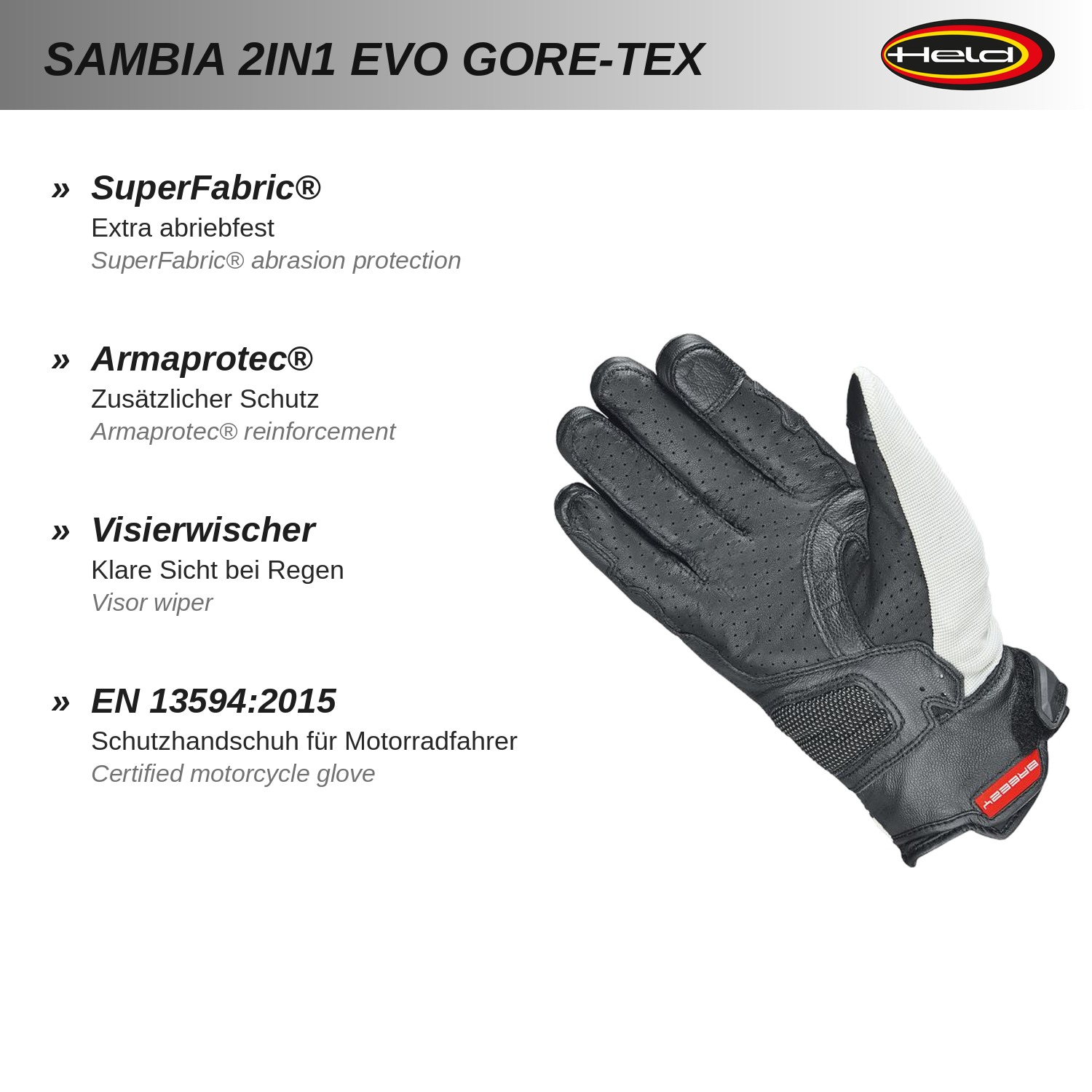 Sambia 2in1 Evo Guantes GORE-TEX®