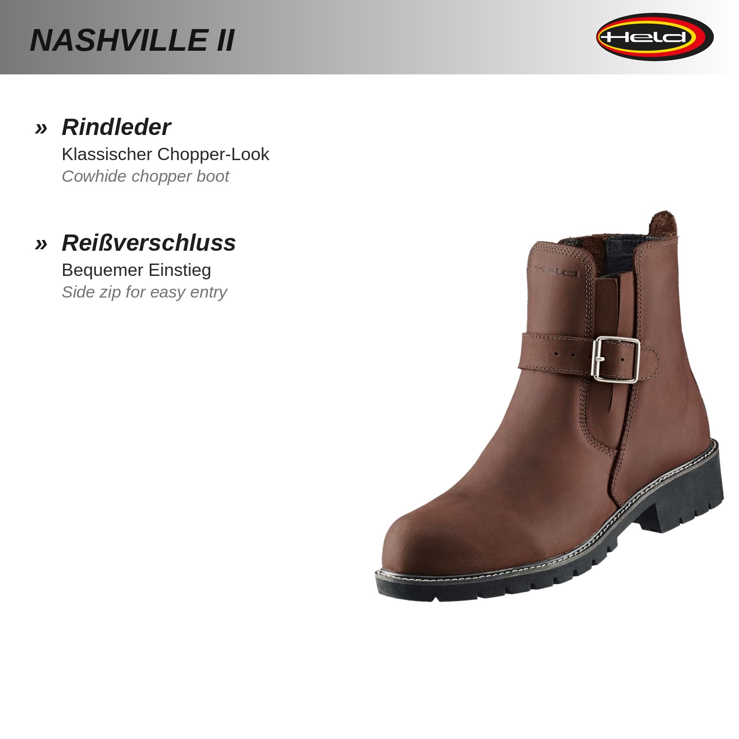 Nashville II Stivale basso
