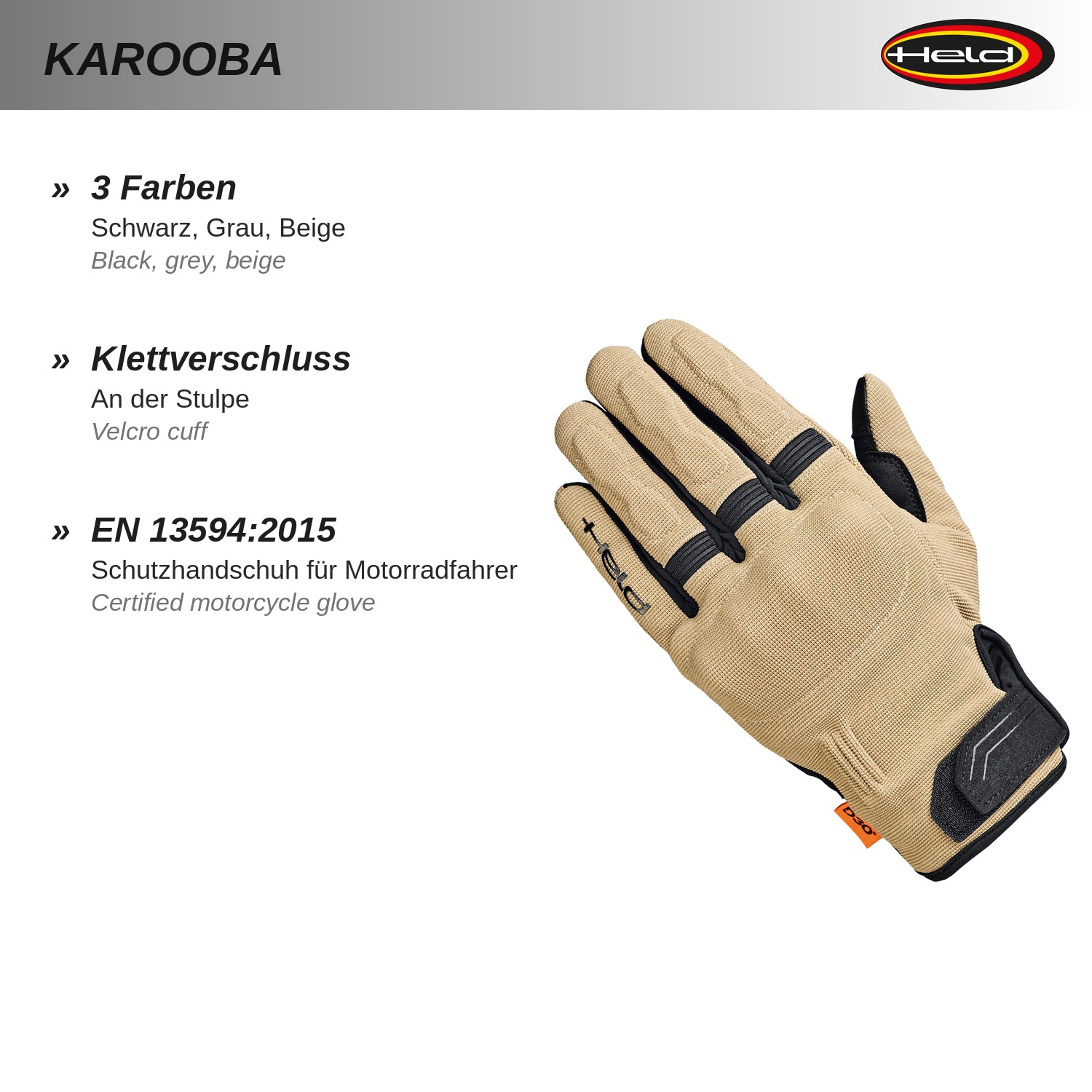 Karooba Guanto di Adventur
