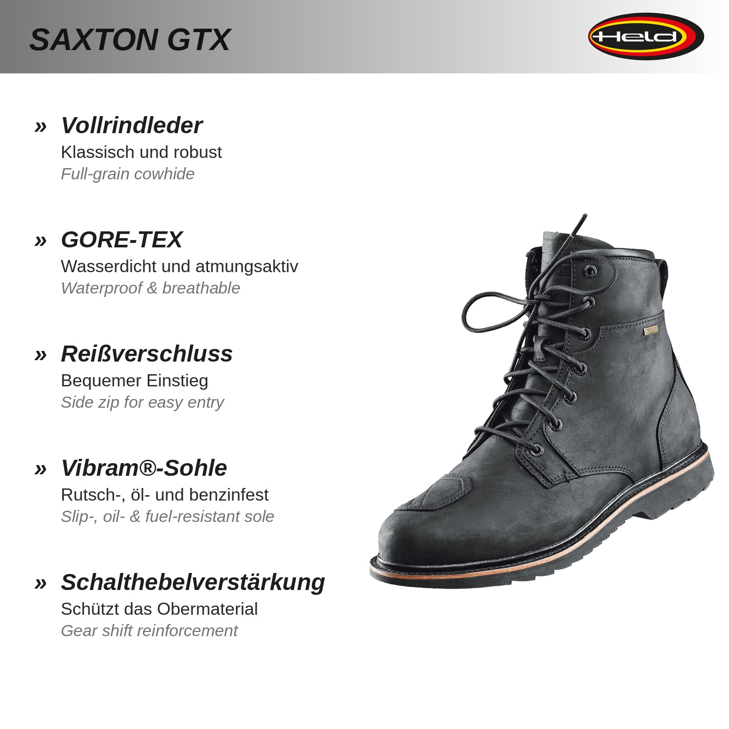 Saxton Bottes Gore-Tex