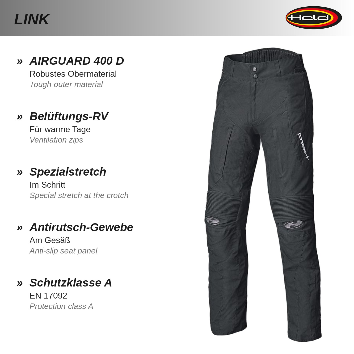 Link Sport trousers