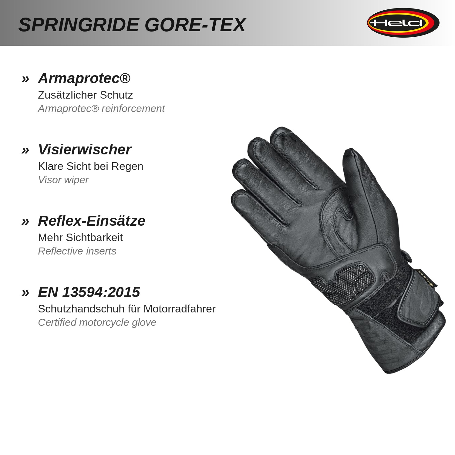 Springride GORE-TEX guanto