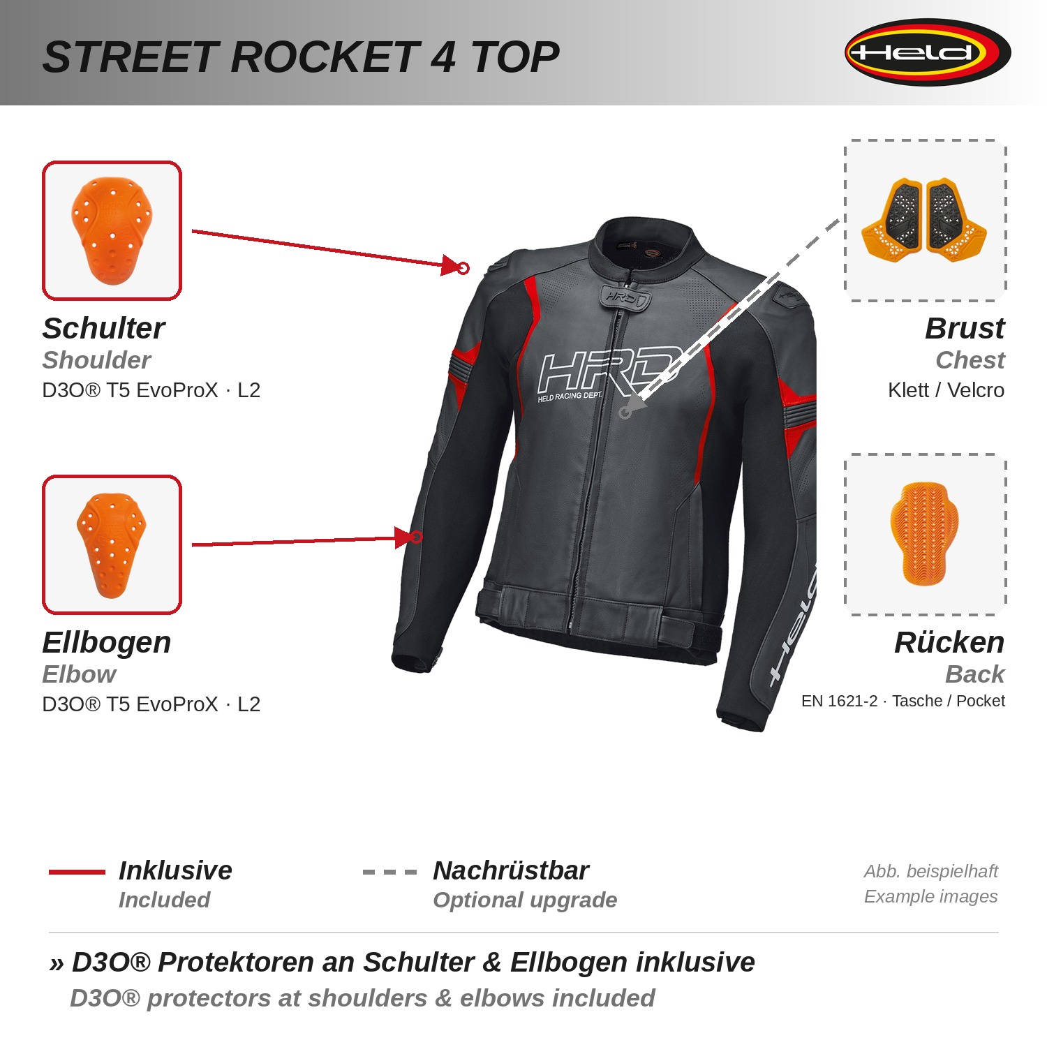 Street Rocket 4 Top Sports jacket