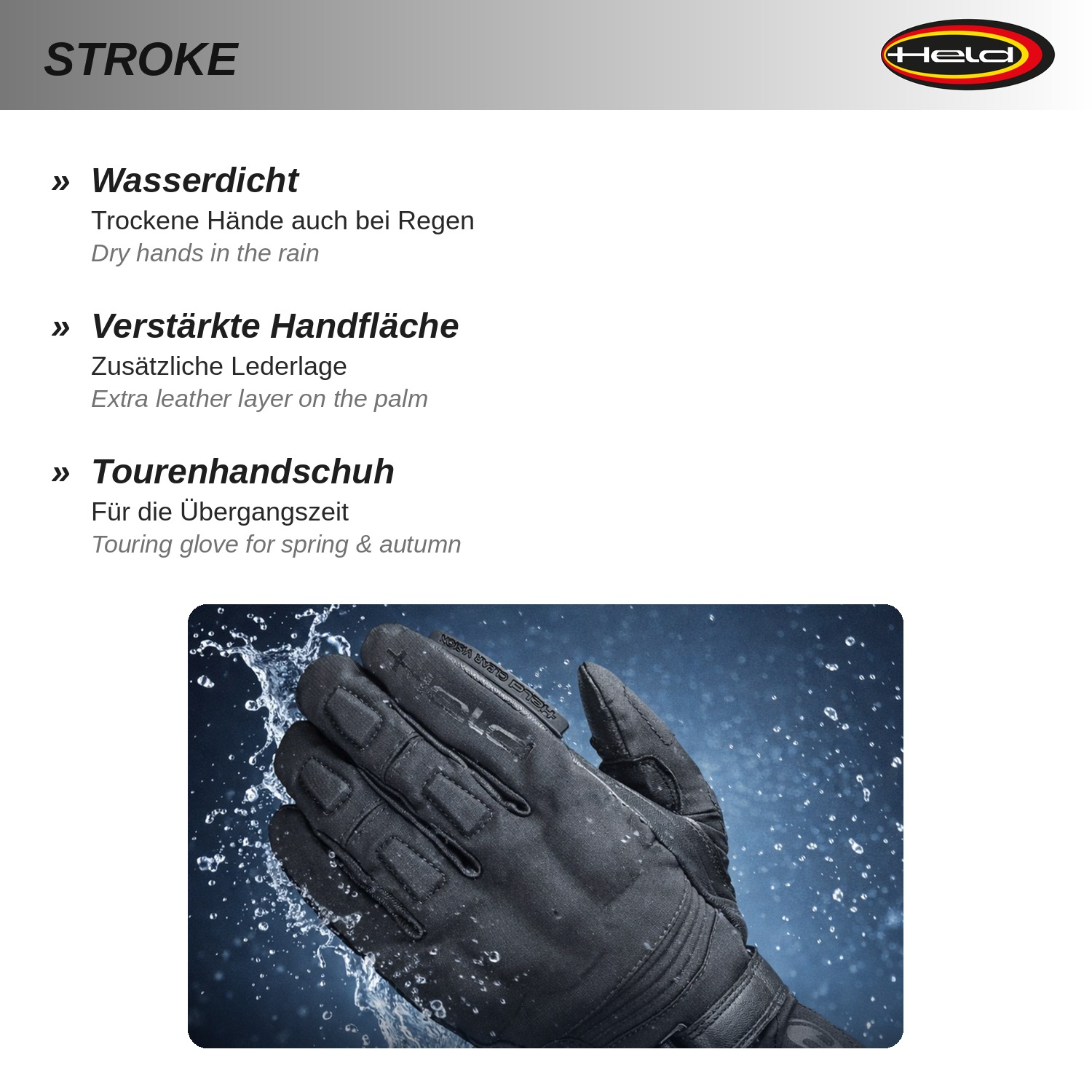 Stroke Guanto touring