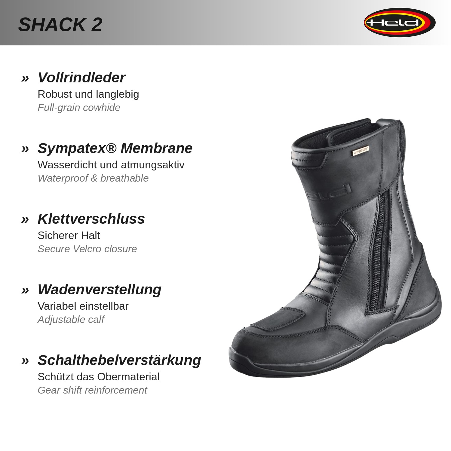 Shack 2 Touring boot