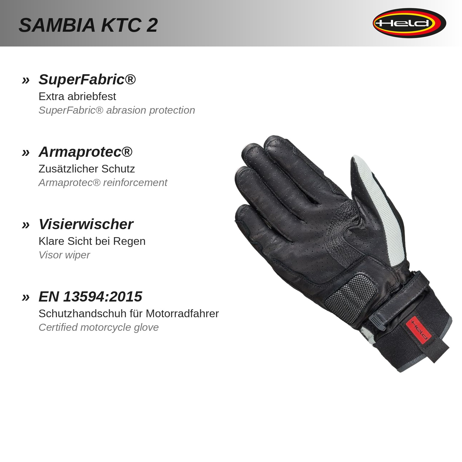 Sambia KTC 2 Gants d'aventure
