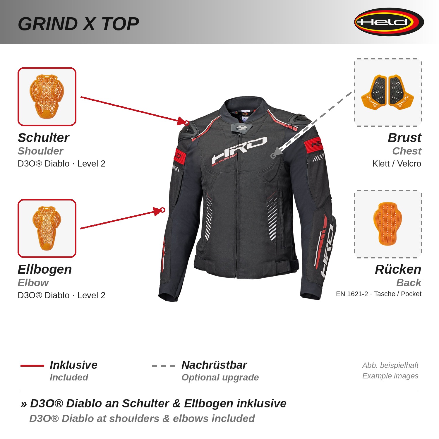 Grind X Top Sportjacke