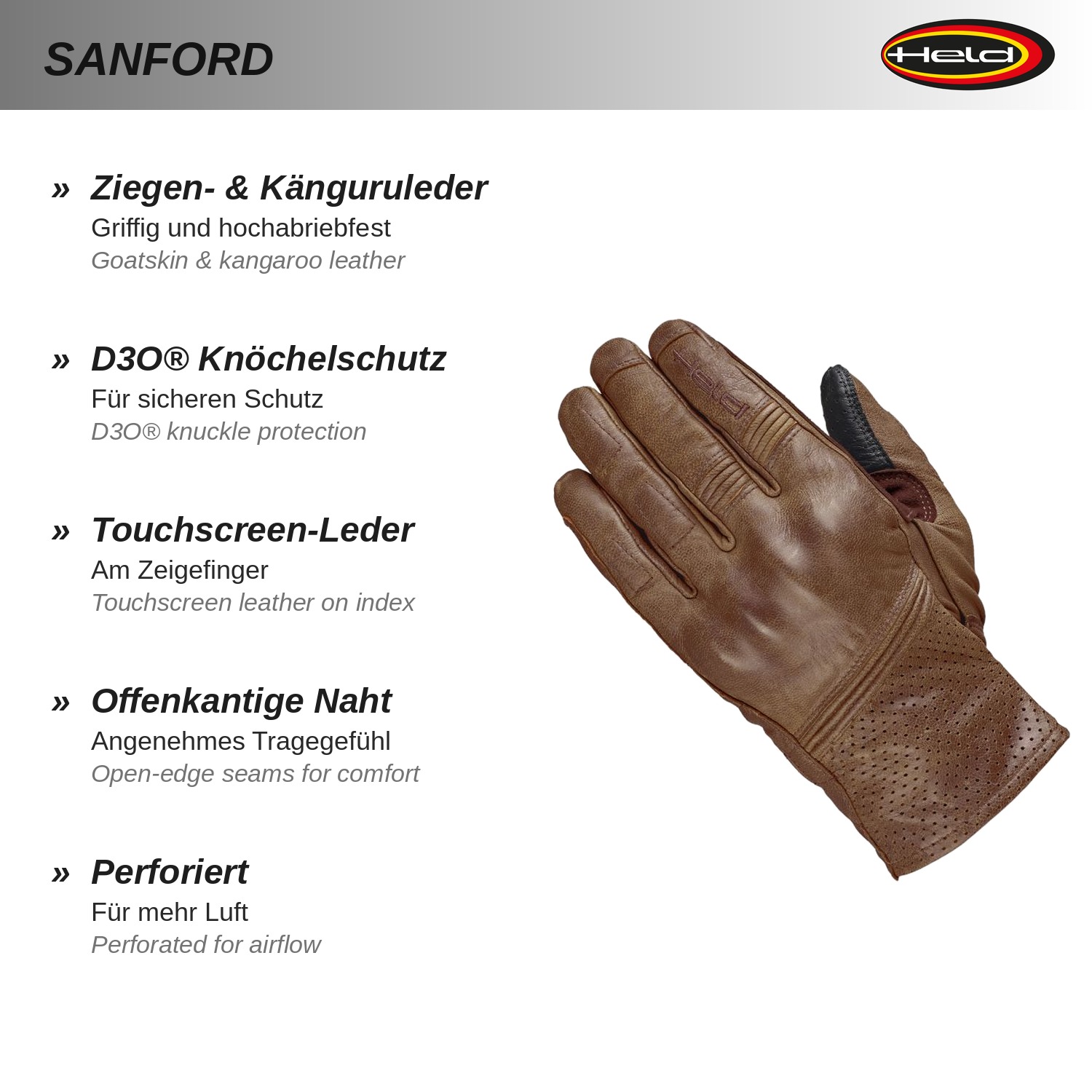 Sanford Summer glove