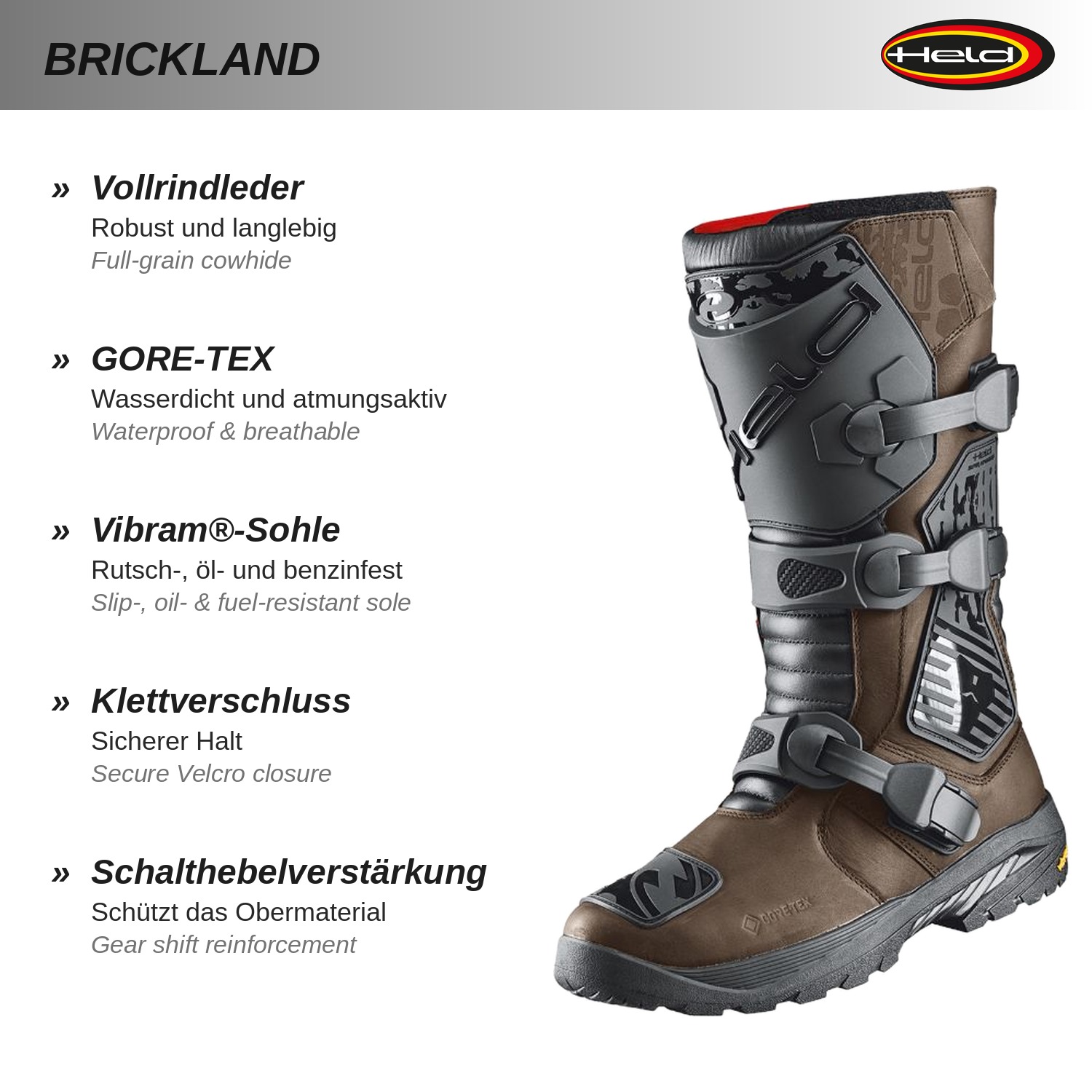 Brickland Gore-Tex boots