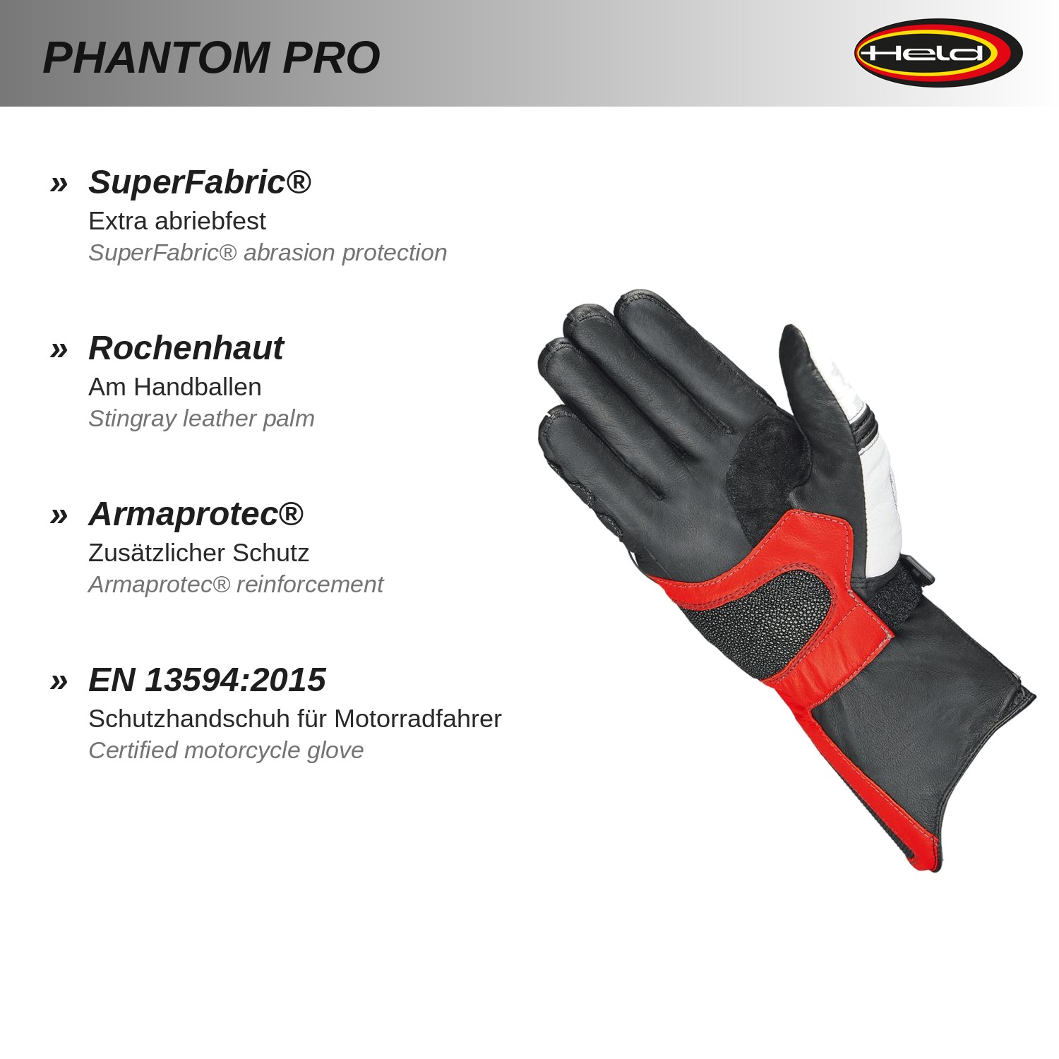 Phantom Pro Sporthandschuh 