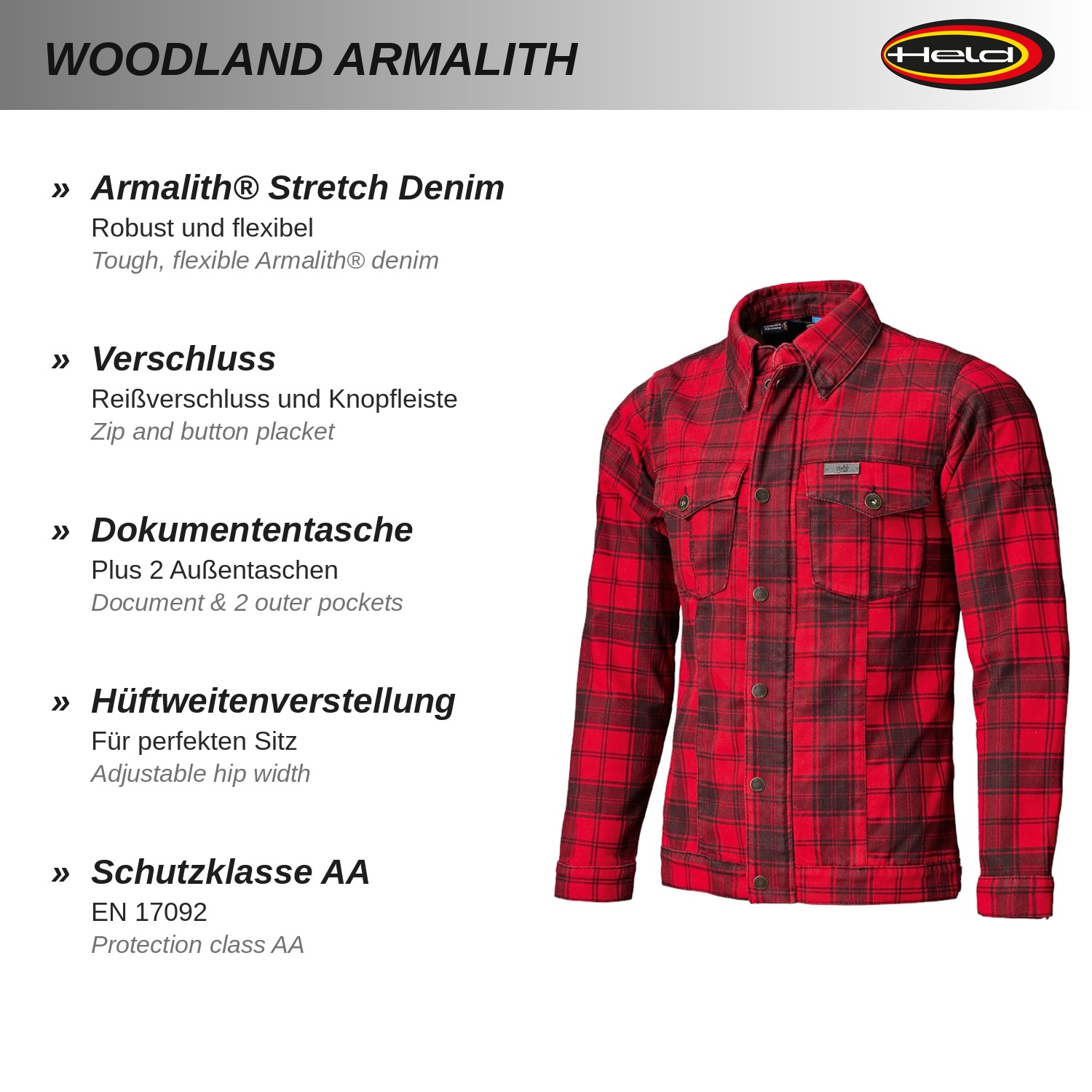 Woodland Armalith Hemd