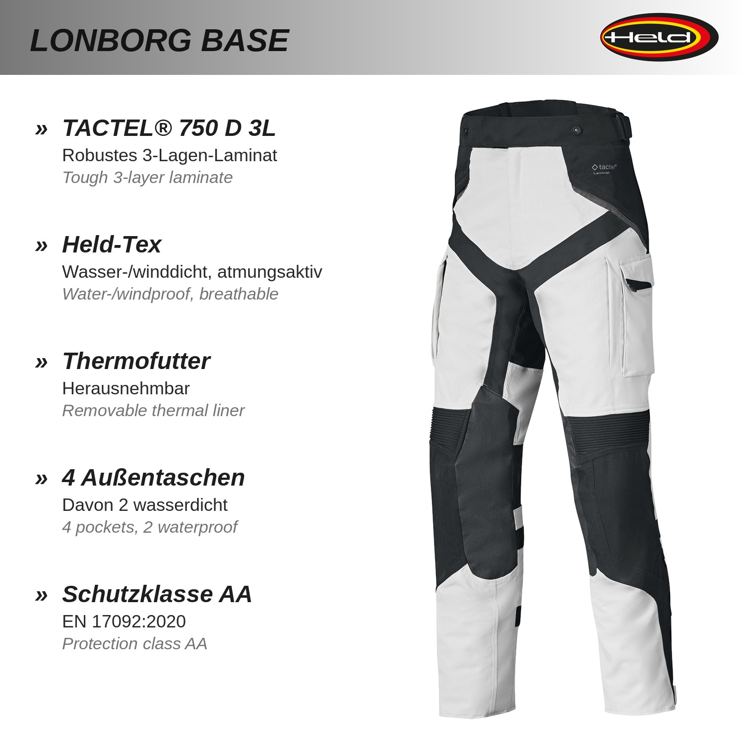Lonborg Base Pantalones de aventura