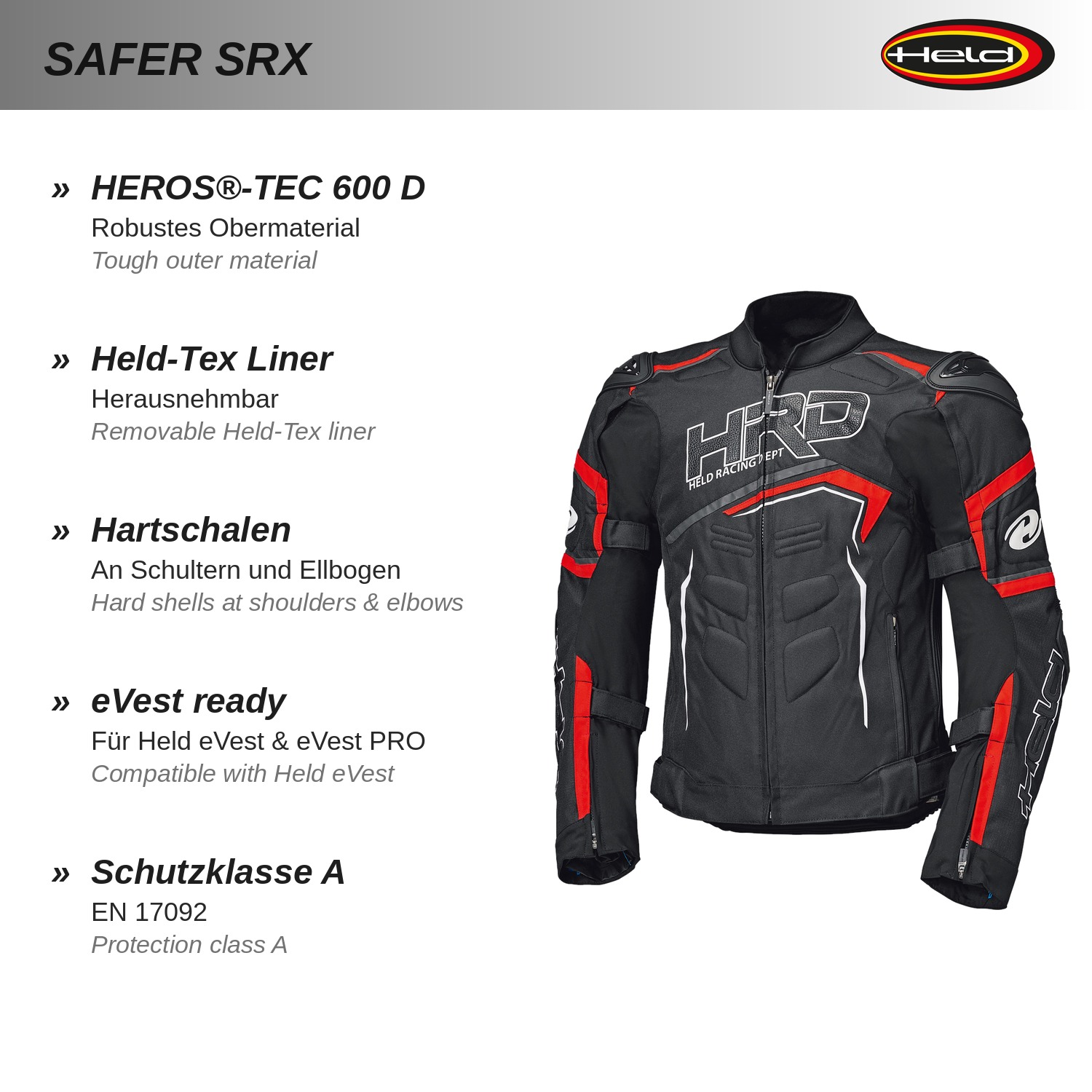 Safer SRX Sportliche Jacke