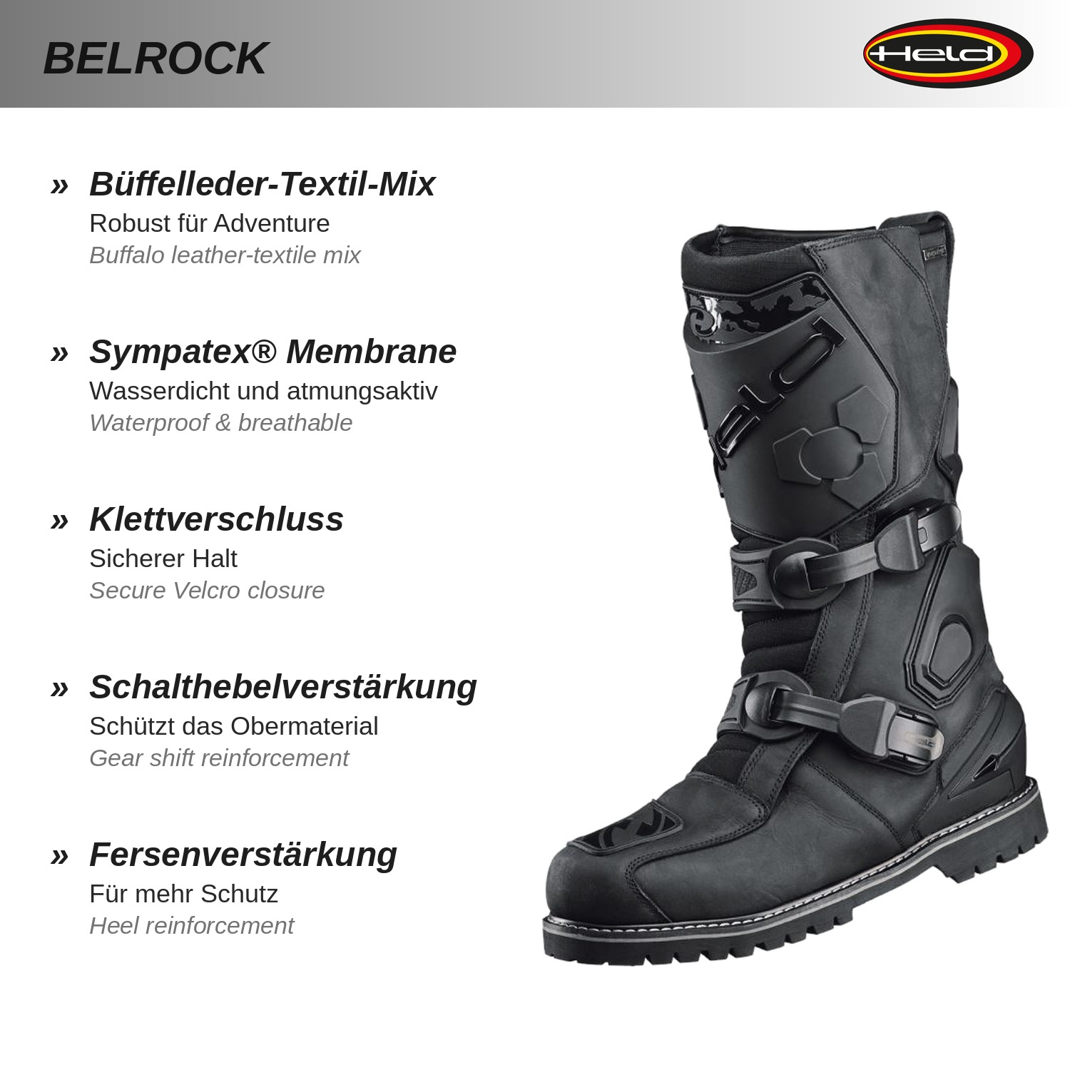 Belrock Bottes d'aventure