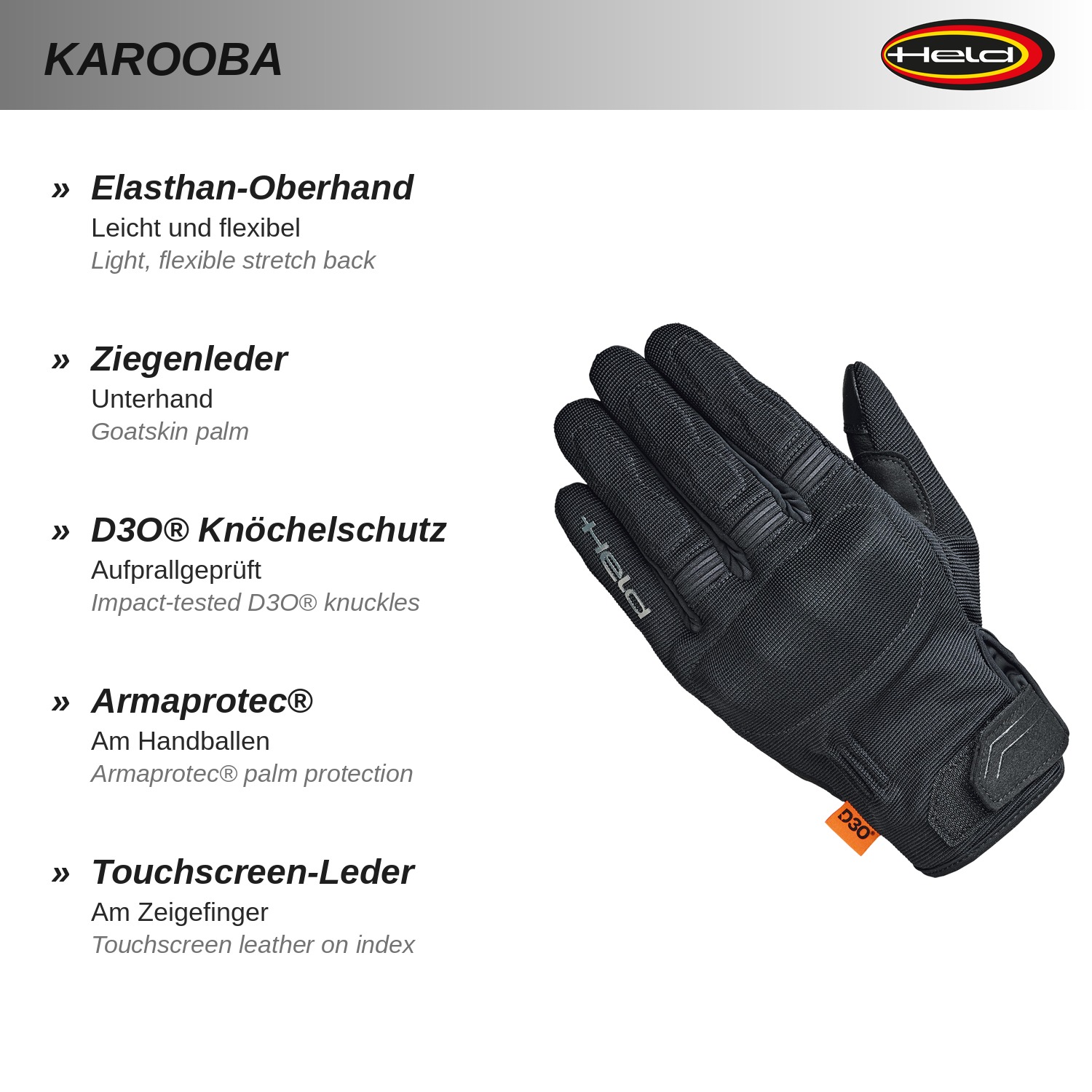 Karooba Guanto di Adventur