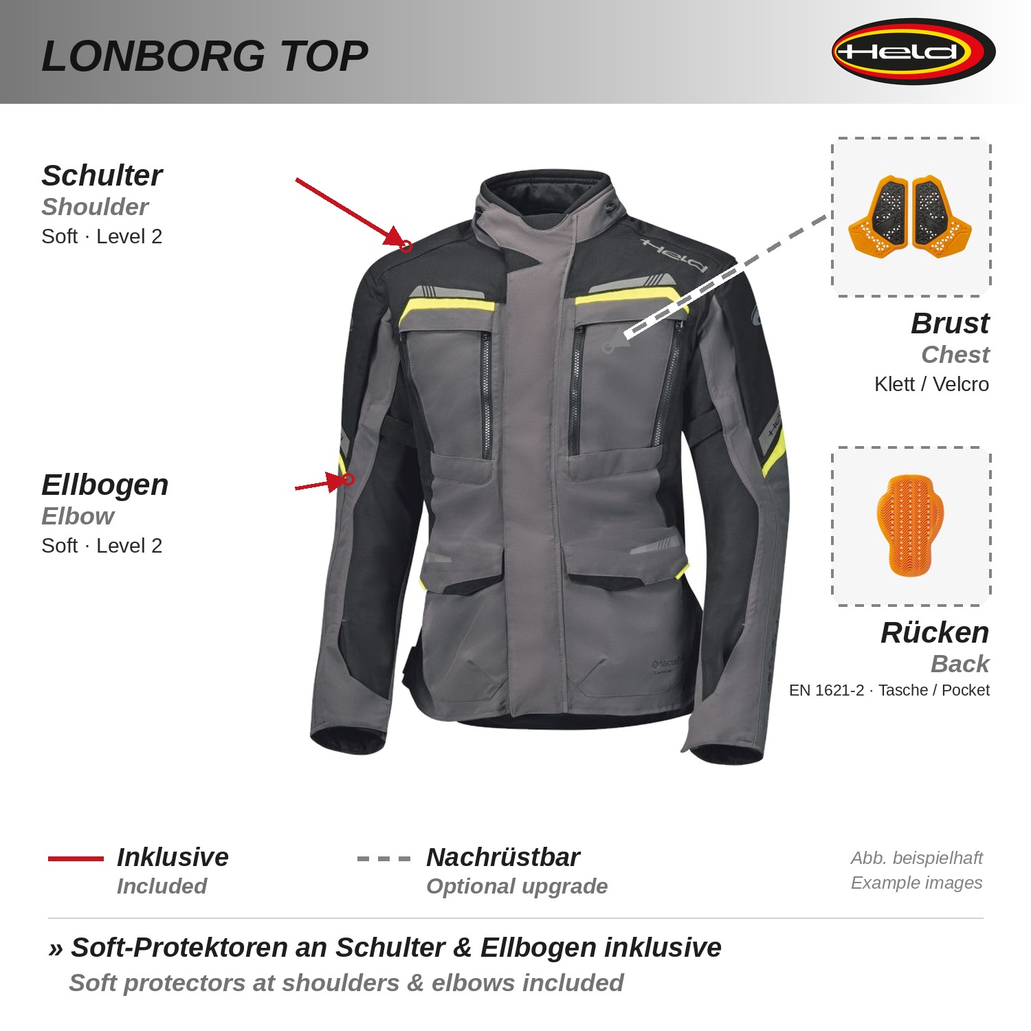 Lonborg Top Giacca da avventura       