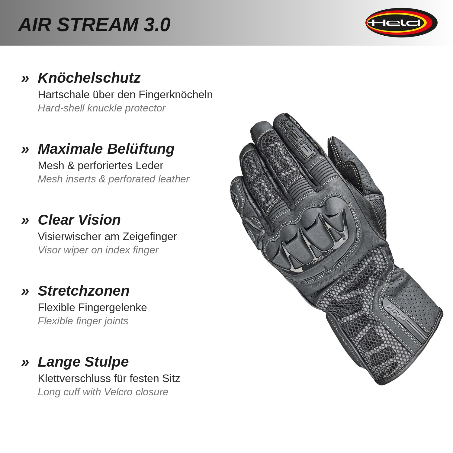 Air Stream 3.0 Summer glove