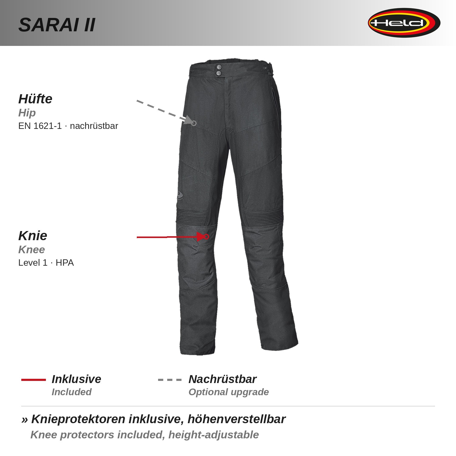 Sarai II Tourenhose