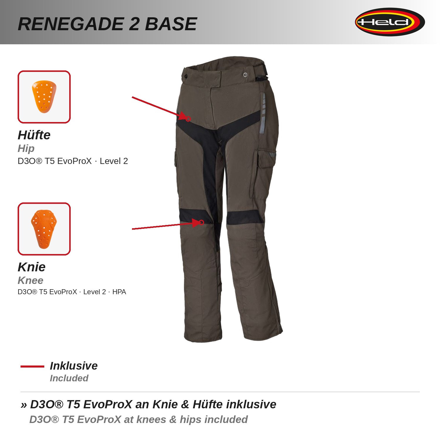 Renegade 2 Base Touring trousers