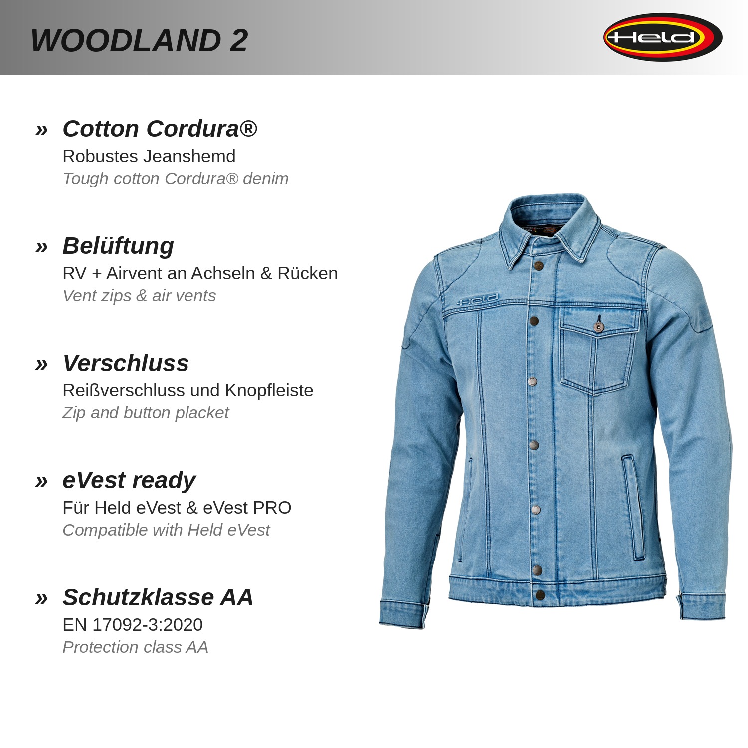 Woodland 2 chemise en jean