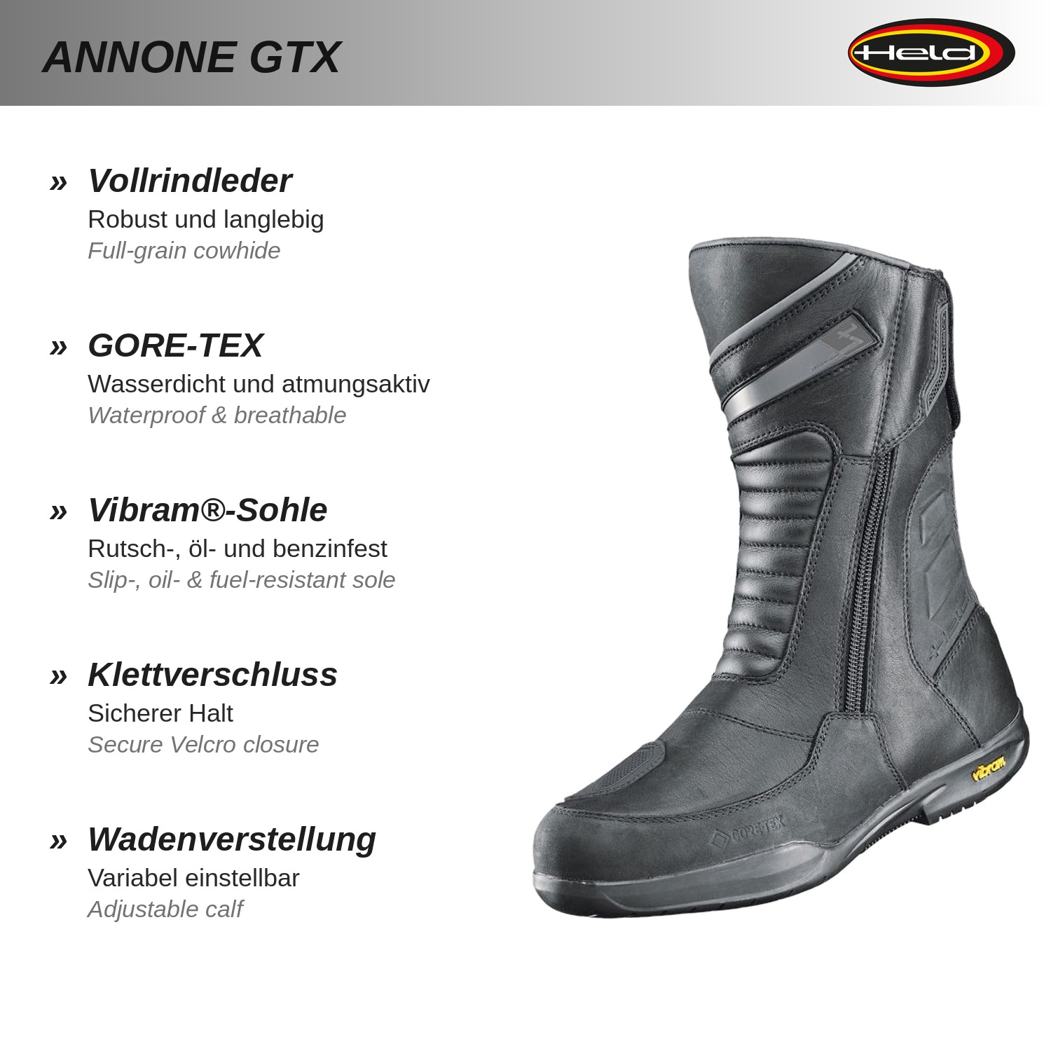 Annone GTX GORE-TEX stivale touring