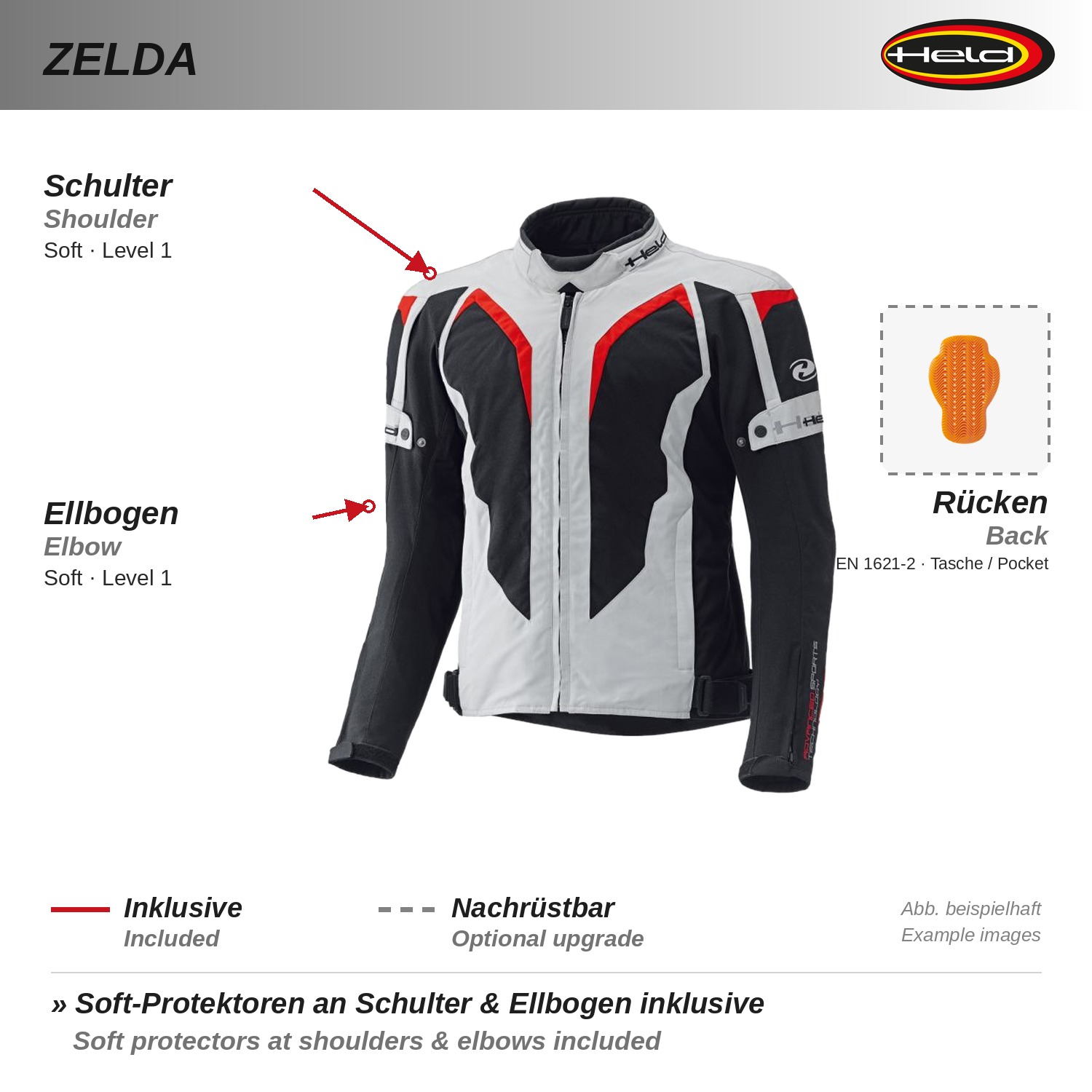 Zelda Giacca sportiva touring 