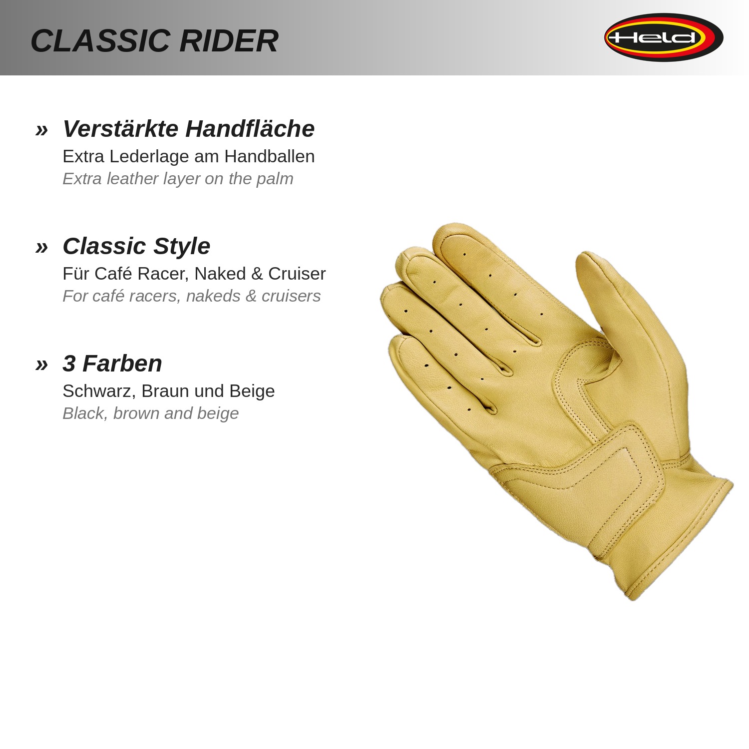 Classic Rider Classic glove