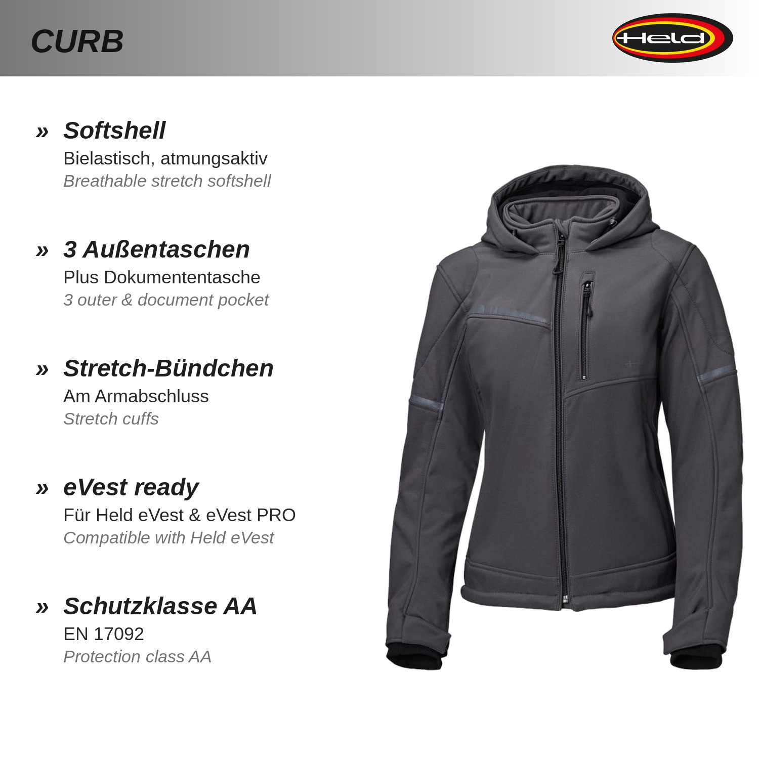 Curb Softshell Jacke