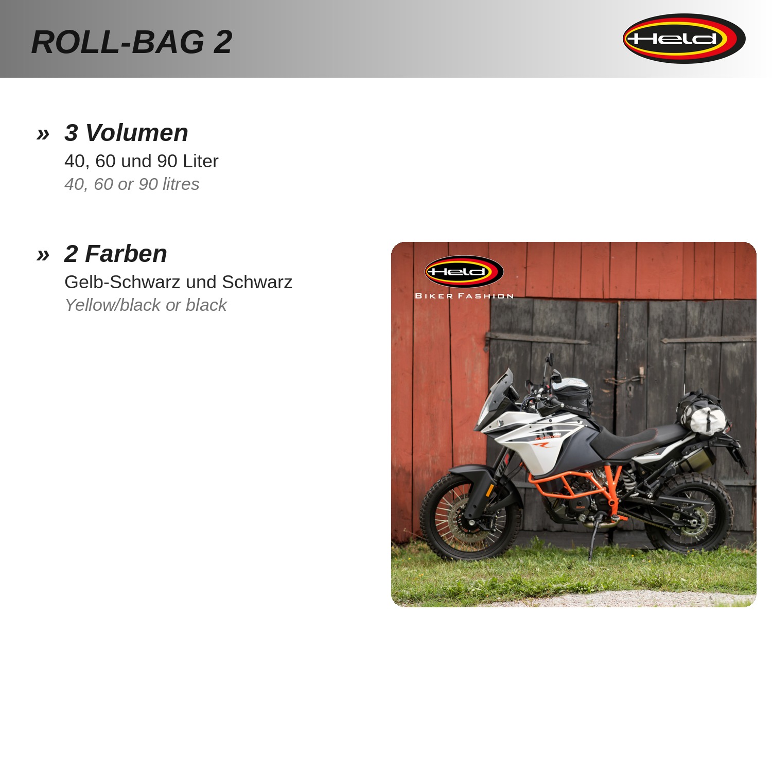 Roll-Bag 2 Sac voyageur